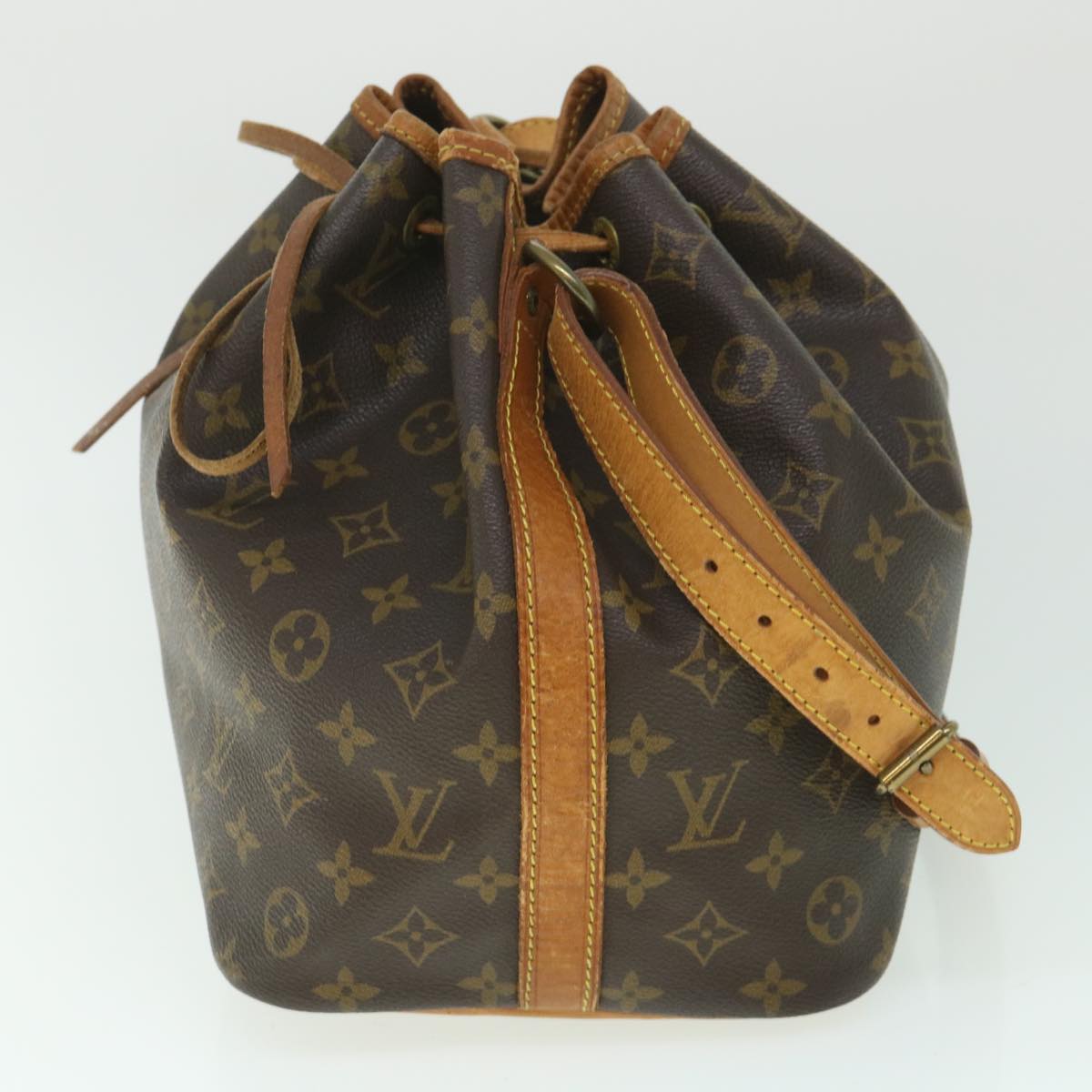 LOUIS VUITTON Monogram Petit Noe Shoulder Bag M42226 LV 56140