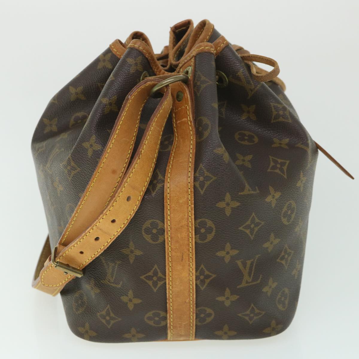 LOUIS VUITTON Monogram Petit Noe Shoulder Bag M42226 LV 56140
