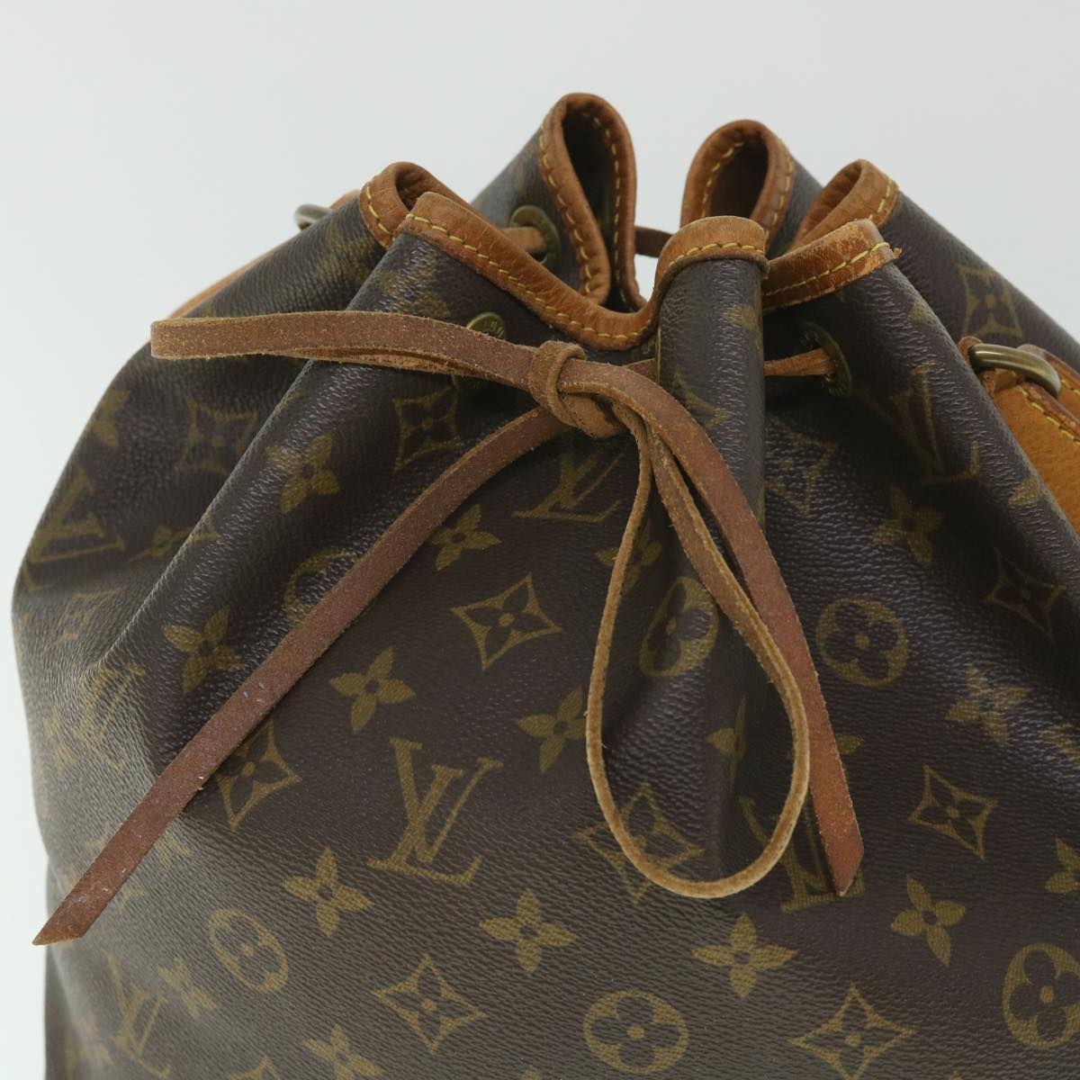 LOUIS VUITTON Monogram Petit Noe Shoulder Bag M42226 LV 56140