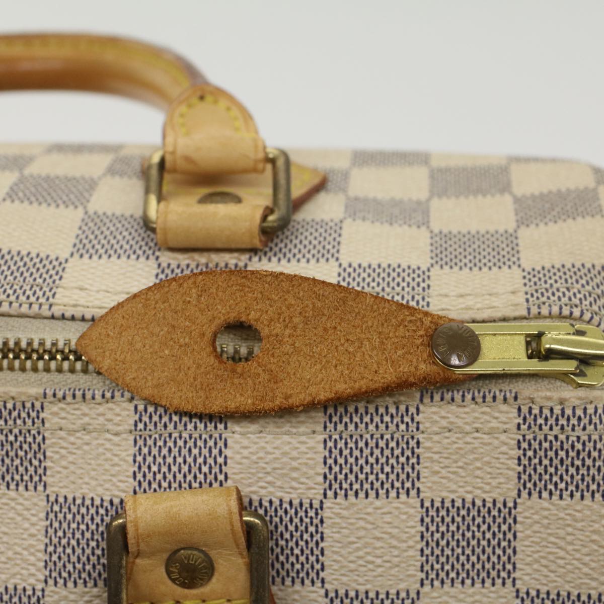 LOUIS VUITTON Damier Azur Speedy 25 Hand Bag N41534 LV 56143