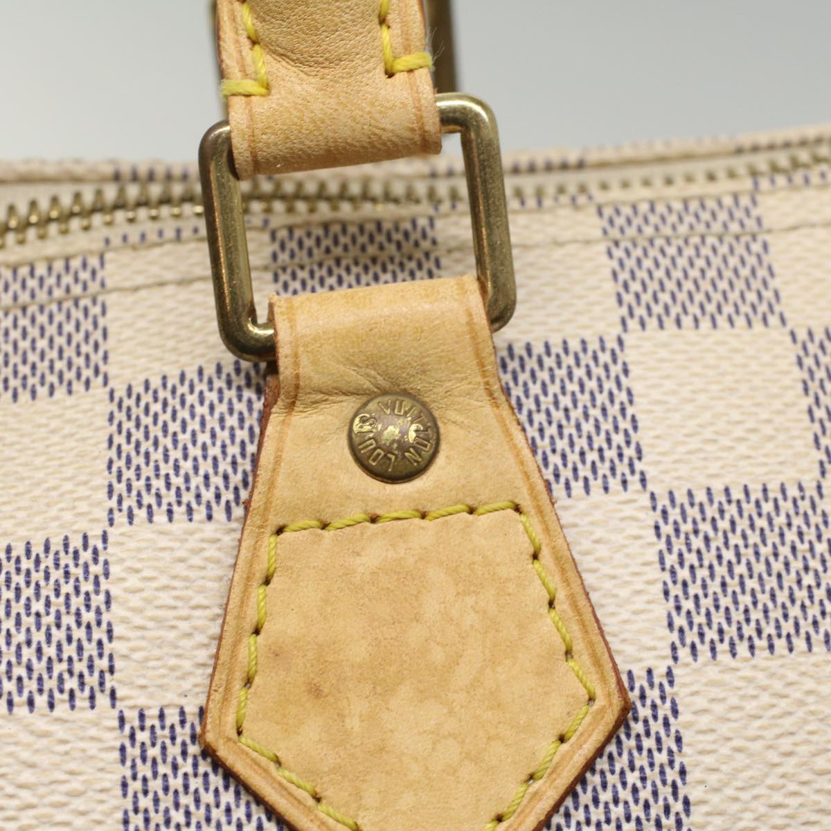 LOUIS VUITTON Damier Azur Speedy 25 Hand Bag N41534 LV 56143