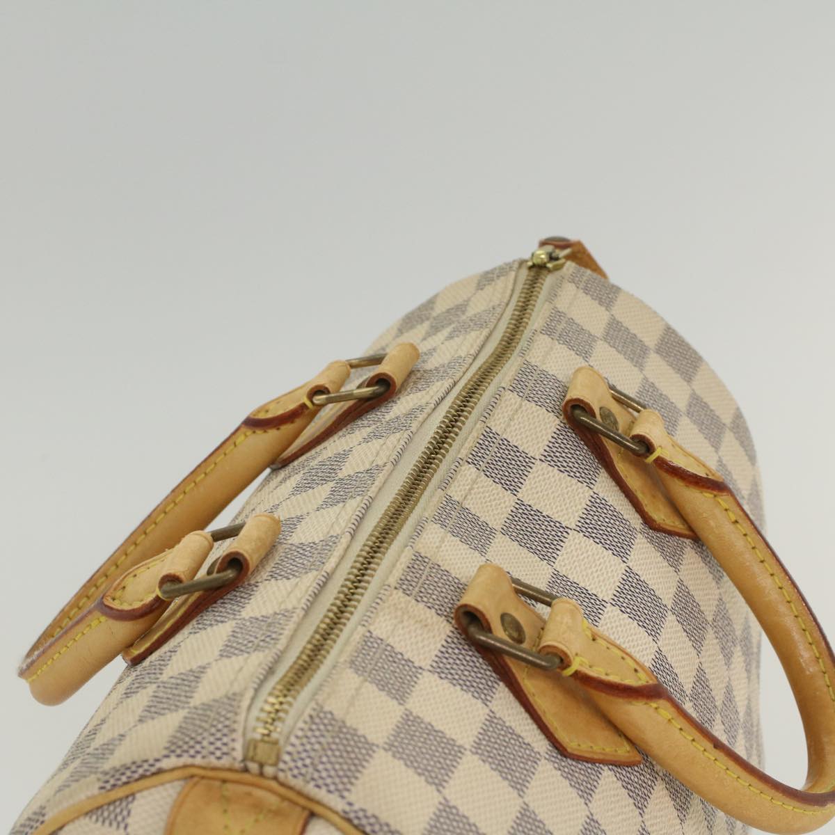 LOUIS VUITTON Damier Azur Speedy 25 Hand Bag N41534 LV 56143