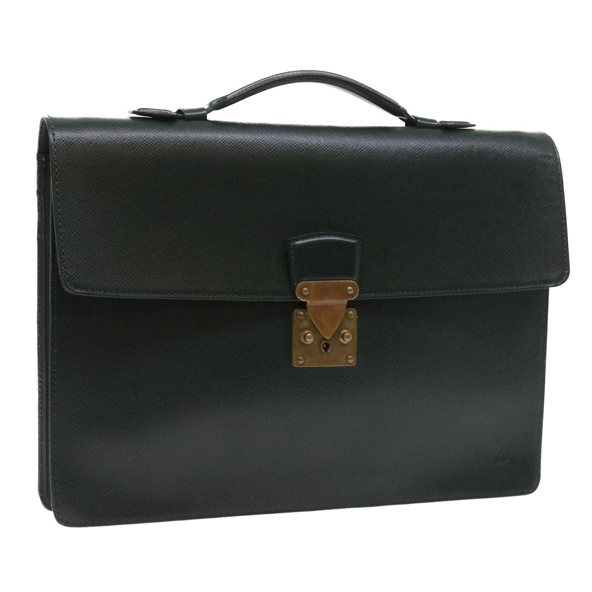 LOUIS VUITTON Taiga Serviette Kourad Business Bag Epicea M30074 LV 56145