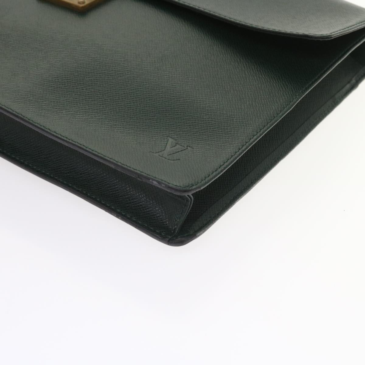 LOUIS VUITTON Taiga Serviette Kourad Business Bag Epicea M30074 LV 56145