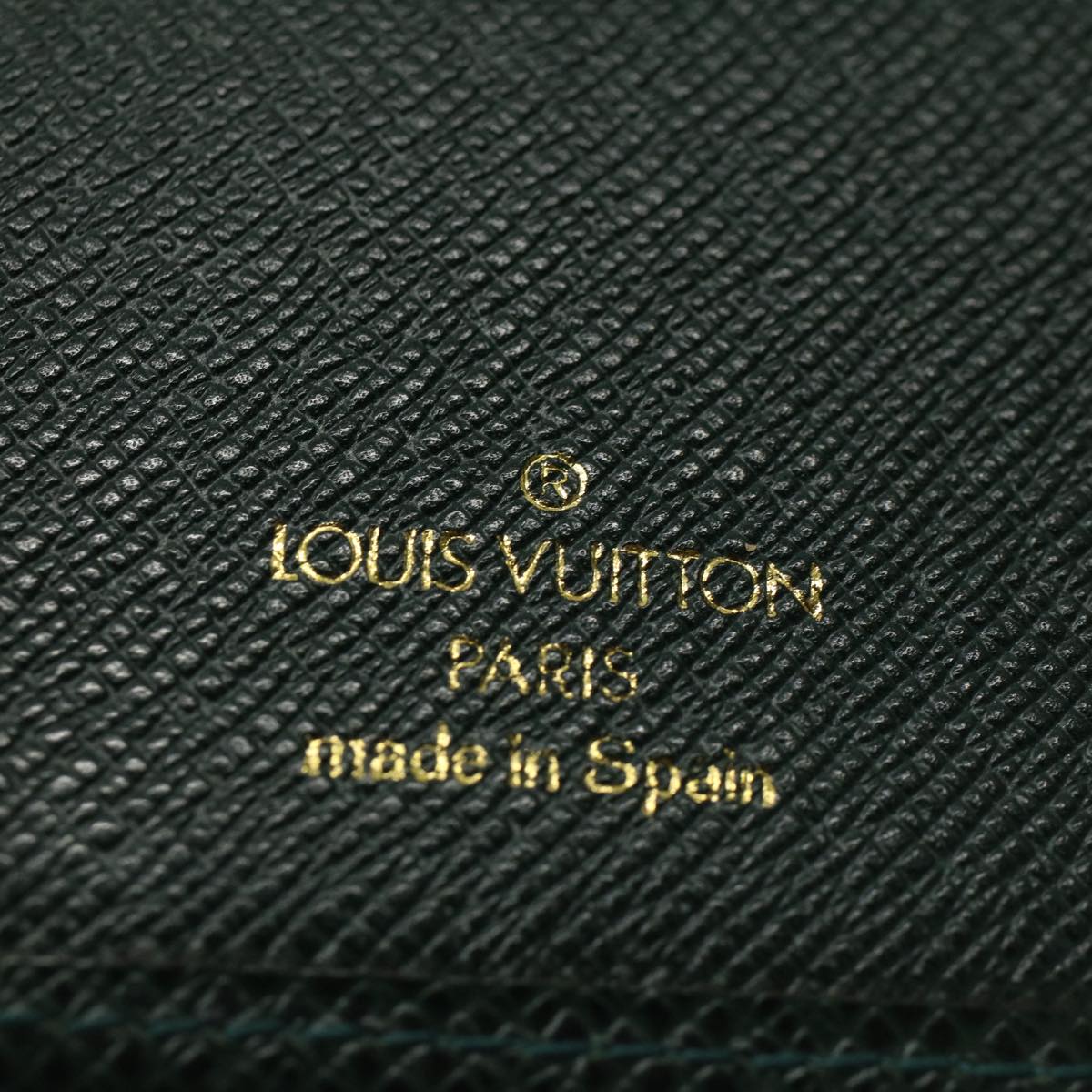 LOUIS VUITTON Taiga Agenda PM Day Planner Cover Epicea R20424 LV 56150