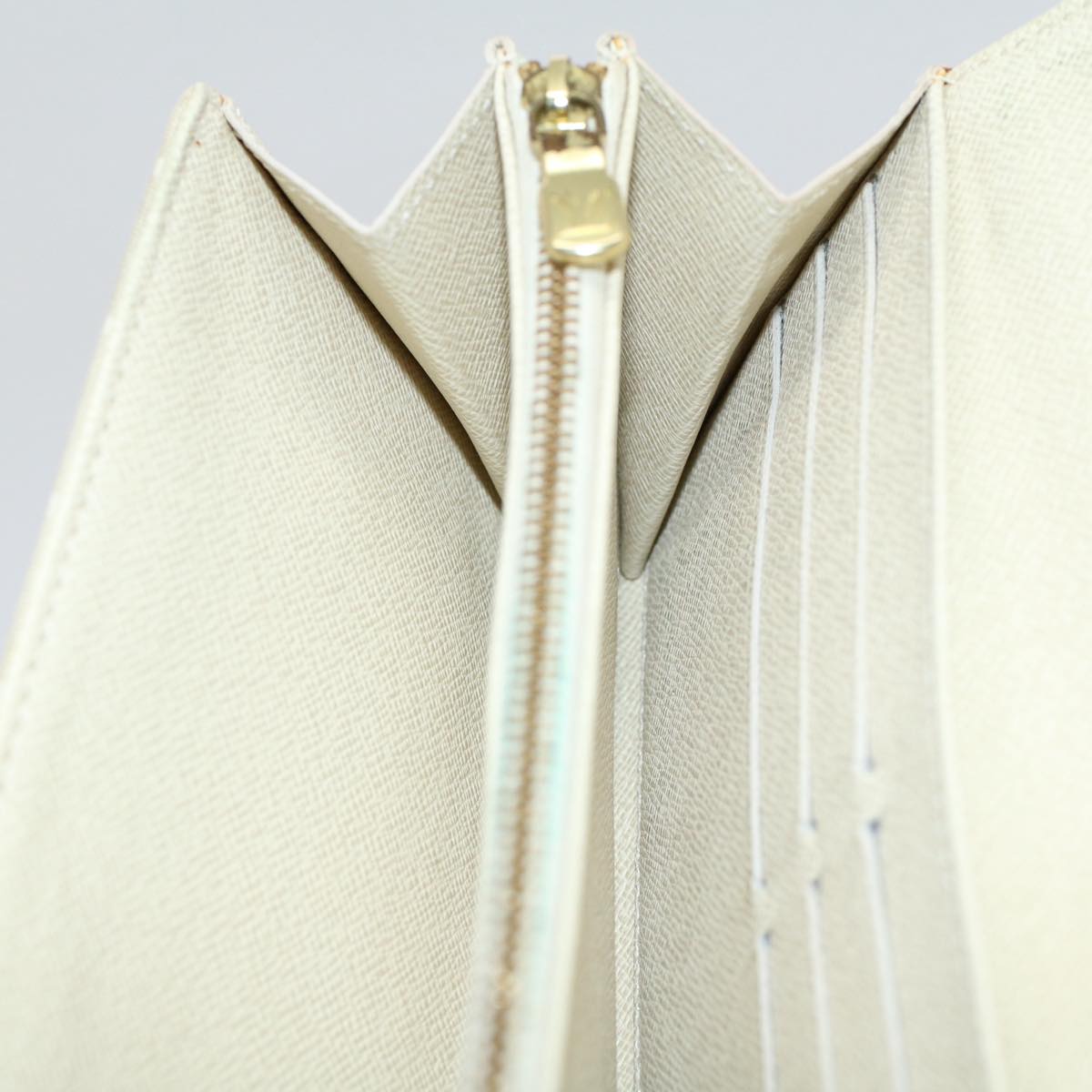 LOUIS VUITTON Mini Lin Portefeiulle Sarah Long Wallet Dunne M95311 LV 56151