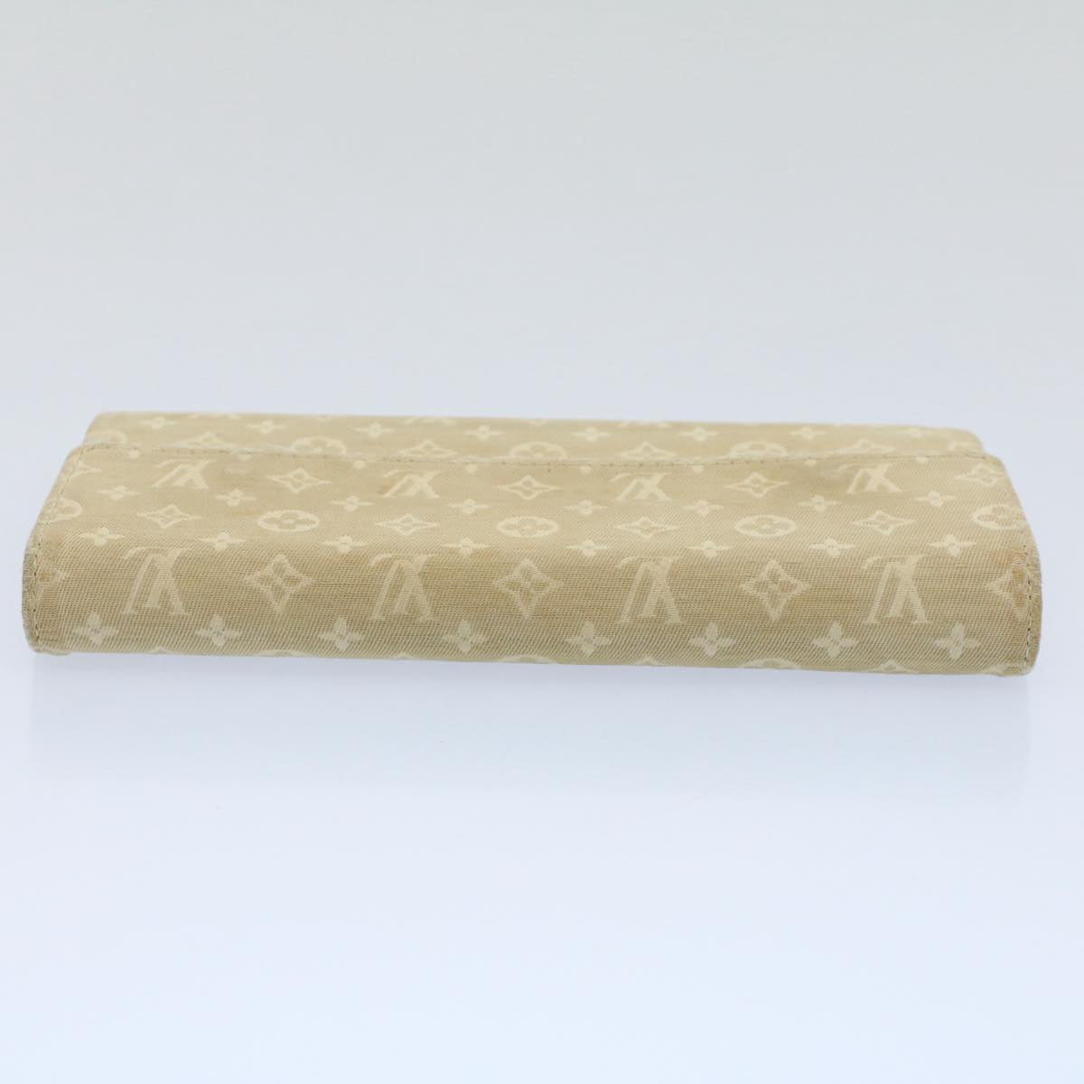 LOUIS VUITTON Mini Lin Portefeiulle Sarah Long Wallet Dunne M95311 LV 56151