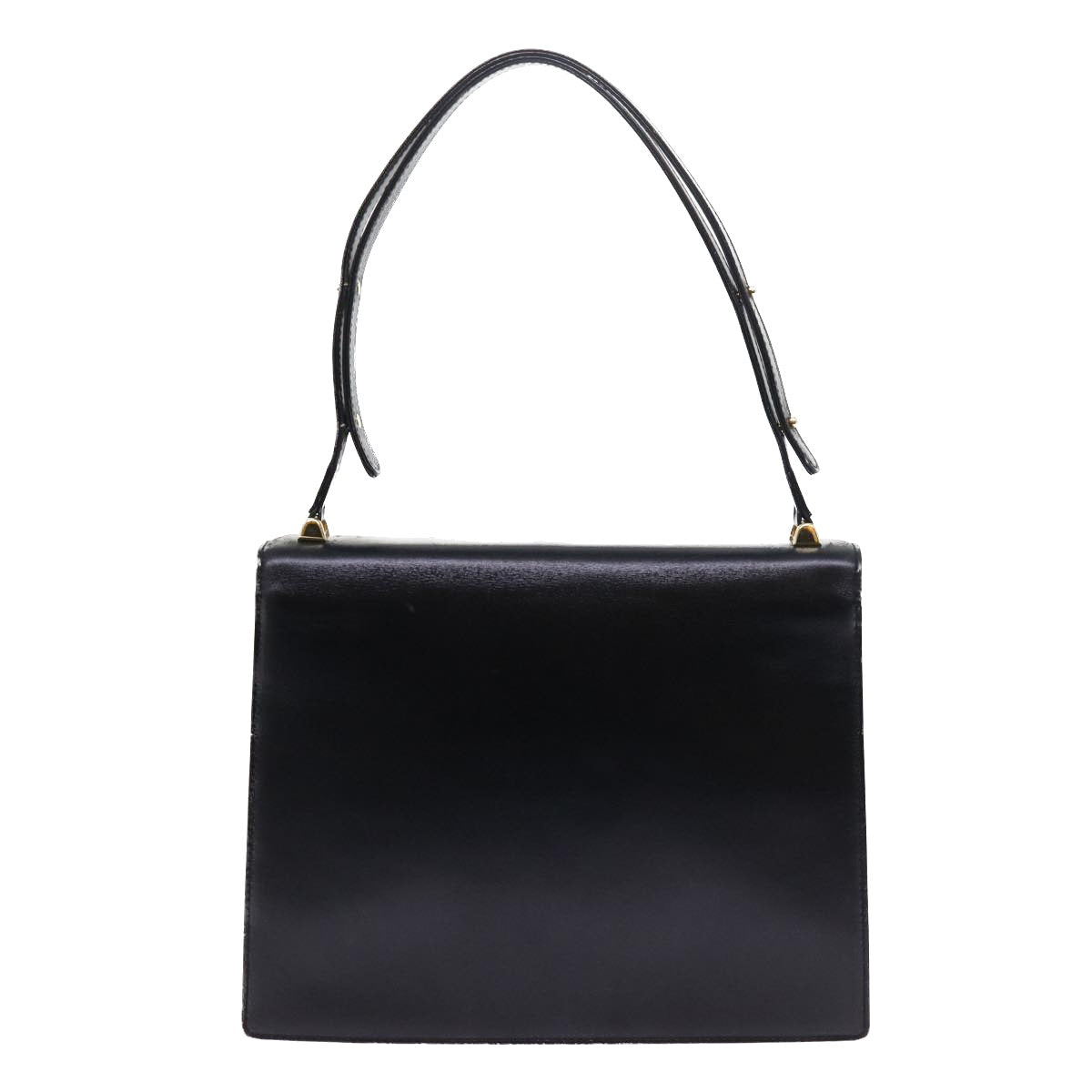 LOUIS VUITTON Opera Line Delph Shoulder Bag Leather Black M63932 LV 56152
