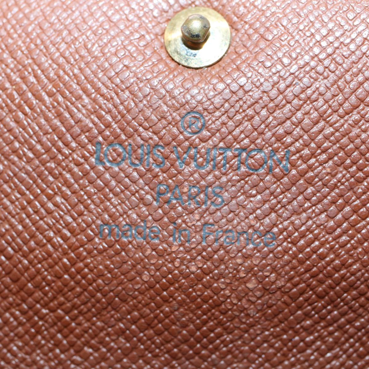 LOUIS VUITTON Monogram Portefeuille Sarah Long Wallet M60531 LV 56153
