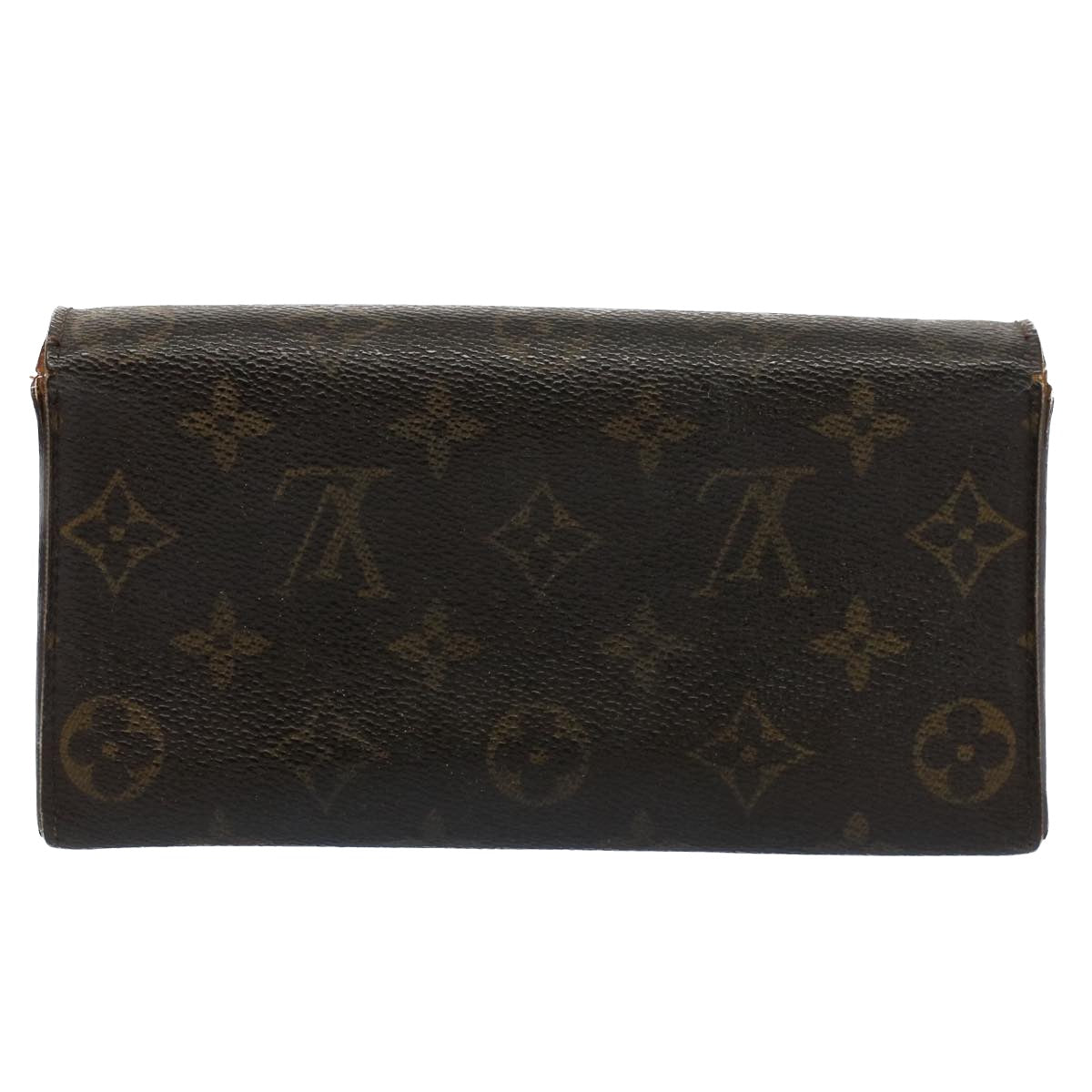 LOUIS VUITTON Monogram Portefeuille Sarah Long Wallet M60531 LV 56153