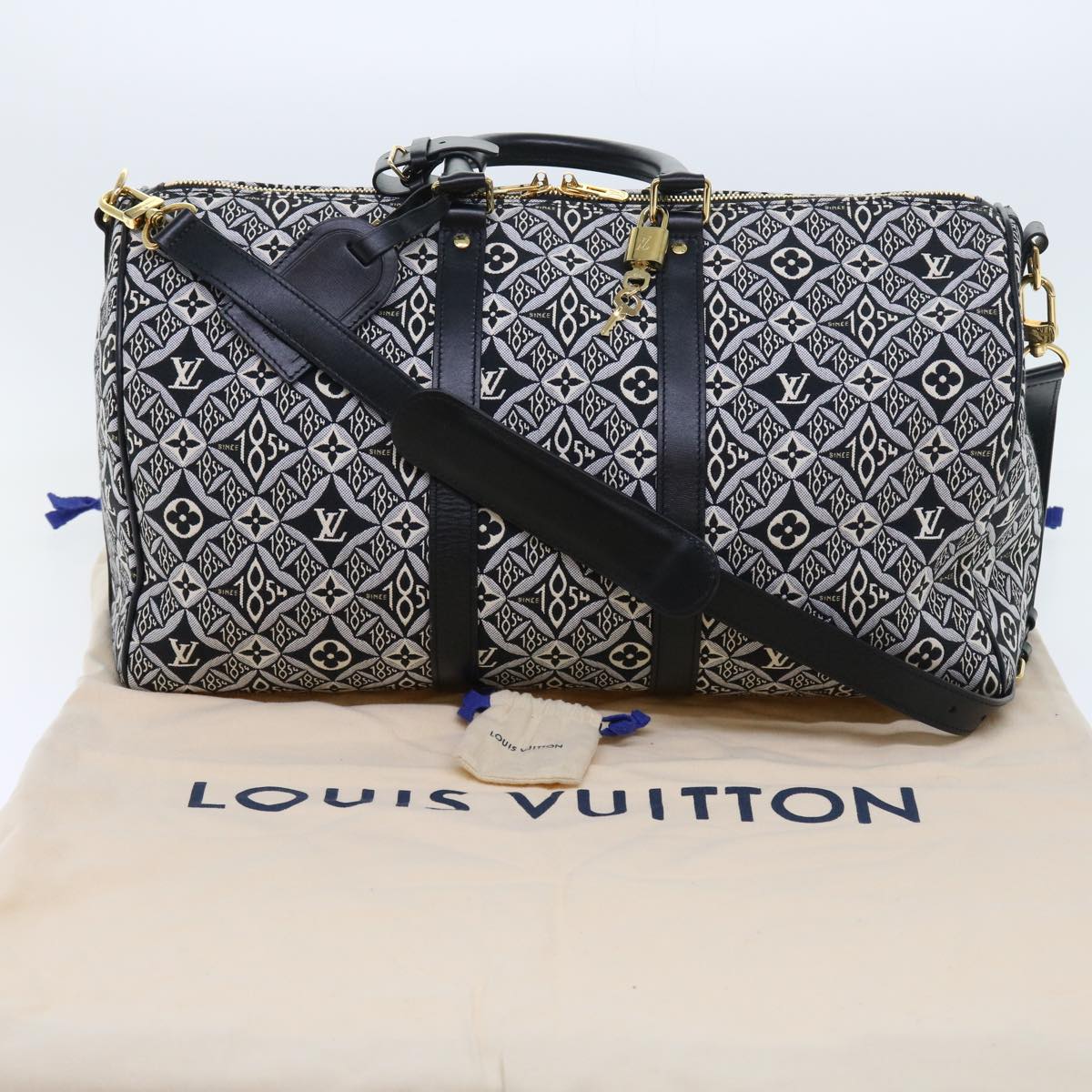 LOUIS VUITTON SINCE 1854 Keepall Bandouliere 45 Jacquard M57304 LV 56155A