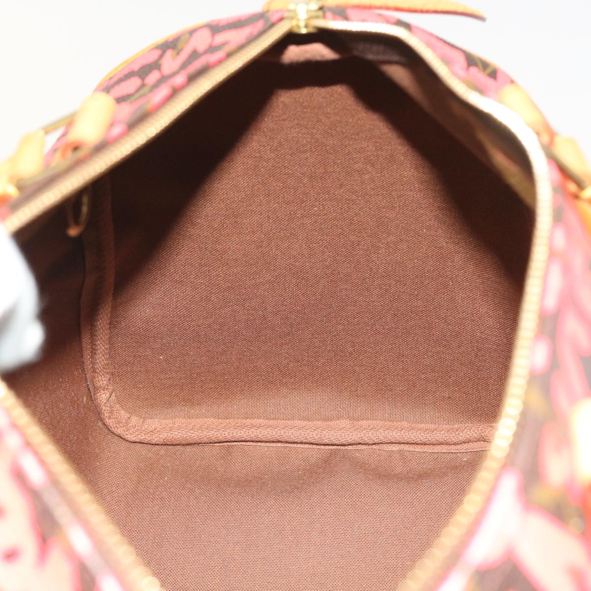 LOUIS VUITTON Monogram Graffiti Speedy 30 Hand Bag Pink M93704 LV 56156A