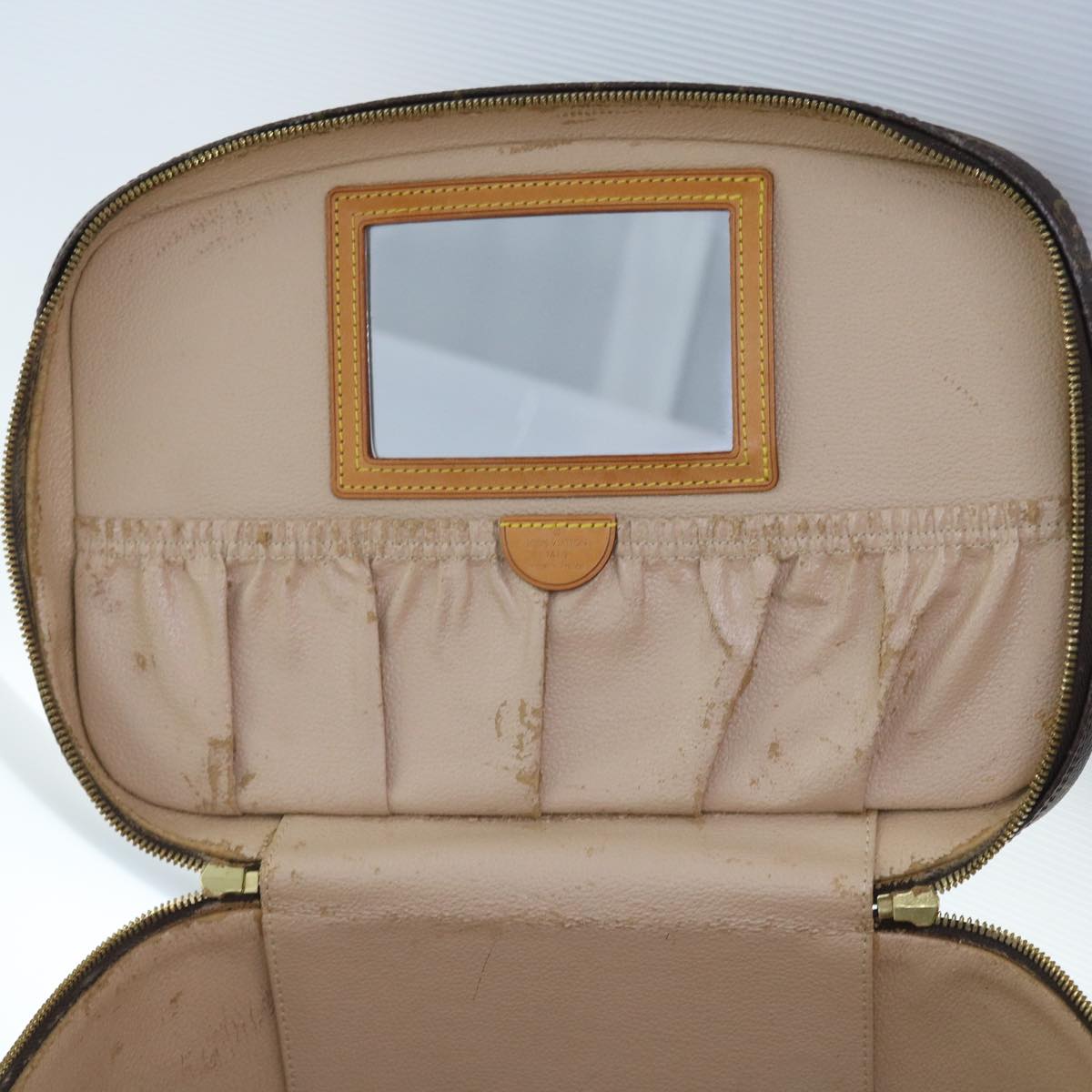 LOUIS VUITTON Monogram Nice Hand Bag 2way M47280 LV 56158