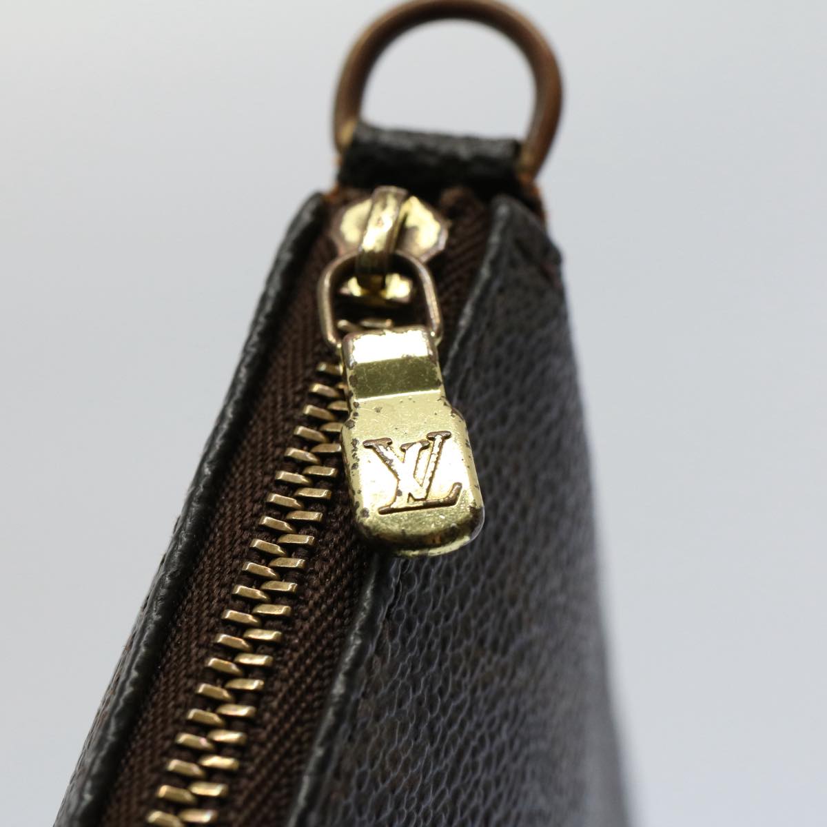 LOUIS VUITTON Monogram Pochette Accessoires Pouch M51980 LV 56160