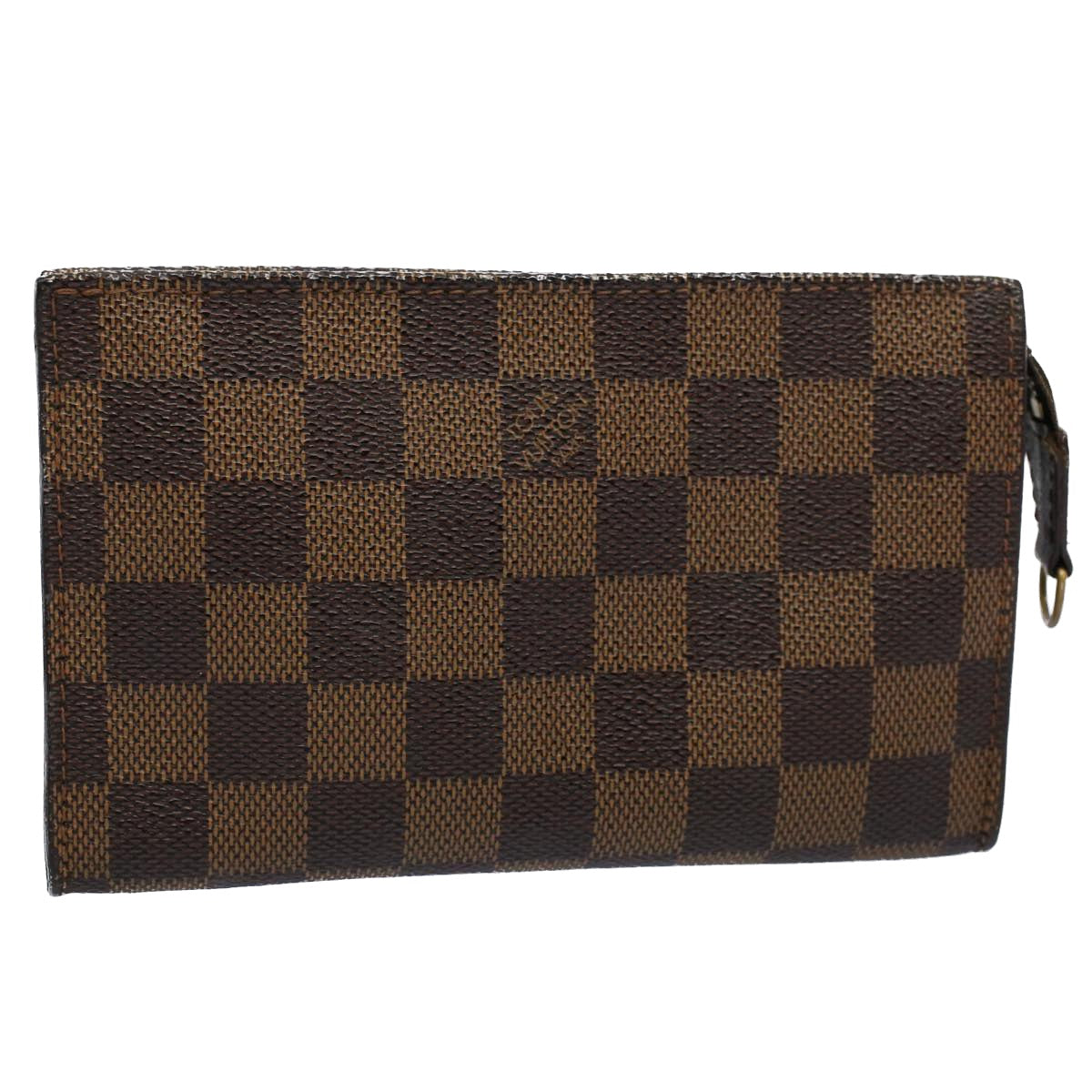 LOUIS VUITTON Damier Ebene Marais Pouch LV 56166