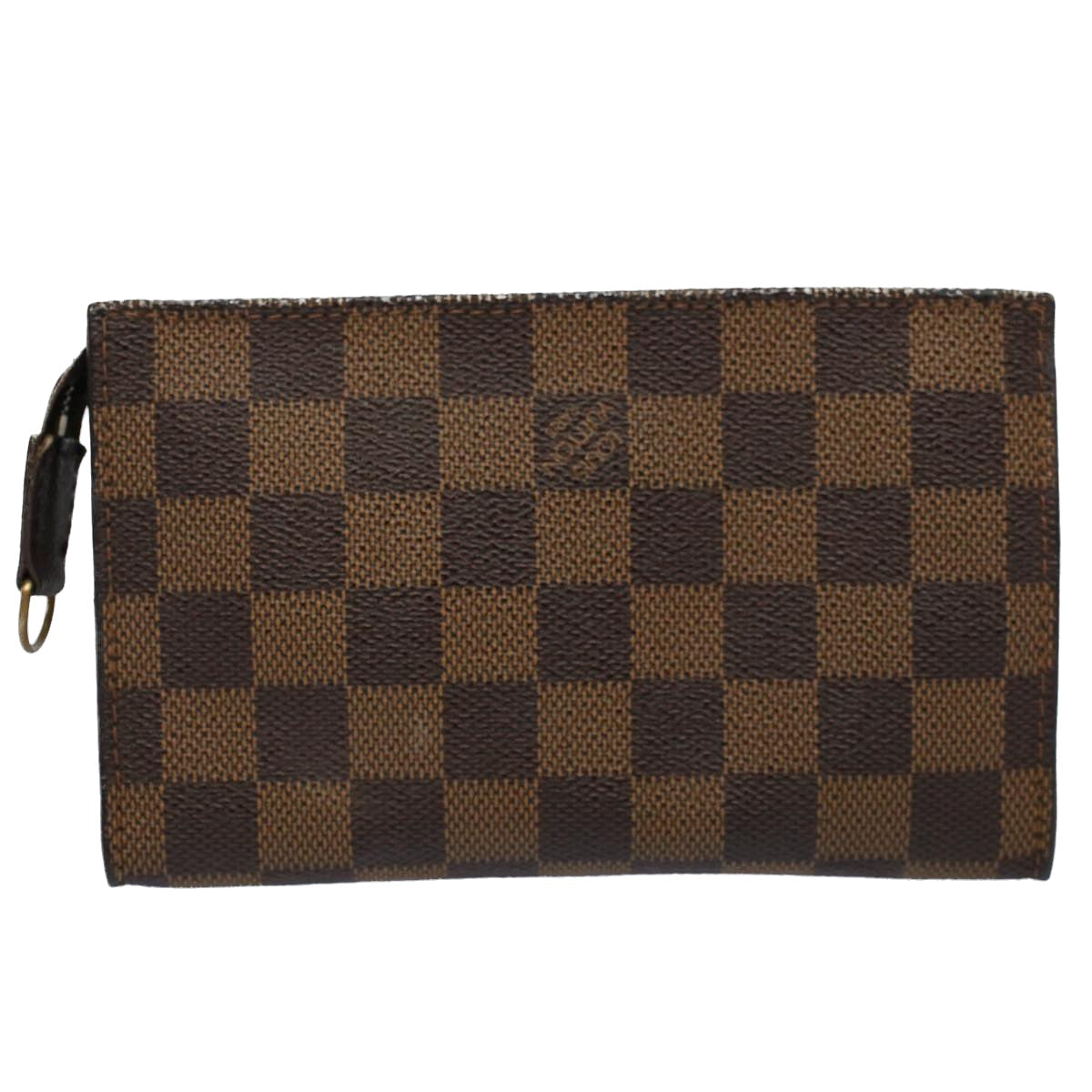 LOUIS VUITTON Damier Ebene Marais Pouch LV 56166