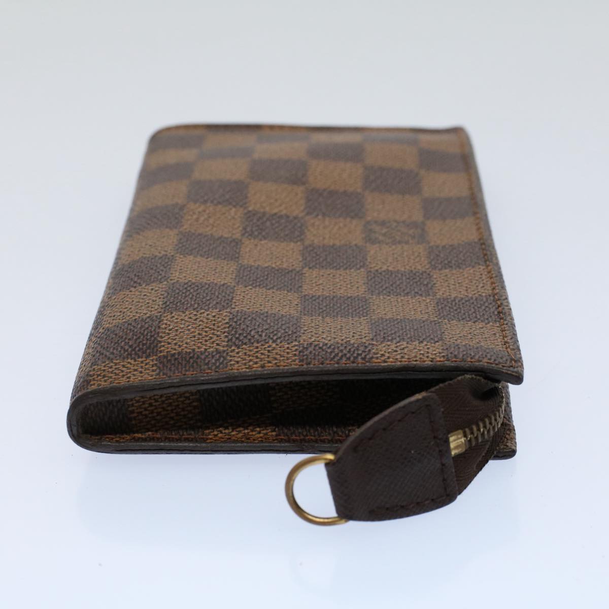 LOUIS VUITTON Damier Ebene Marais Pouch LV 56166
