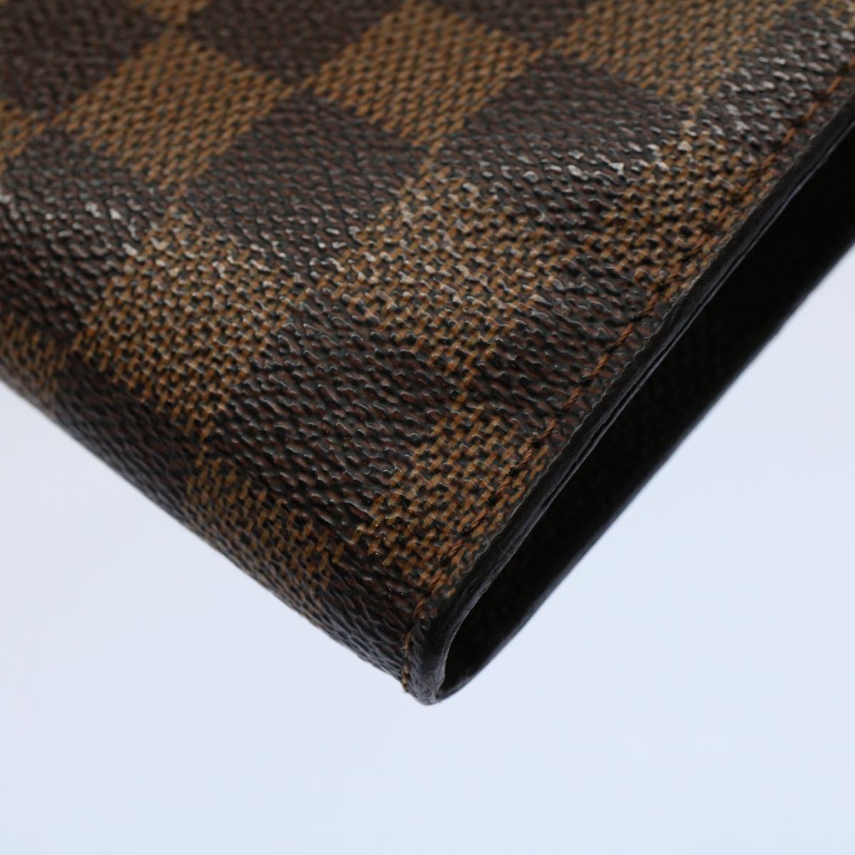 LOUIS VUITTON Damier Ebene Marais Pouch LV 56166