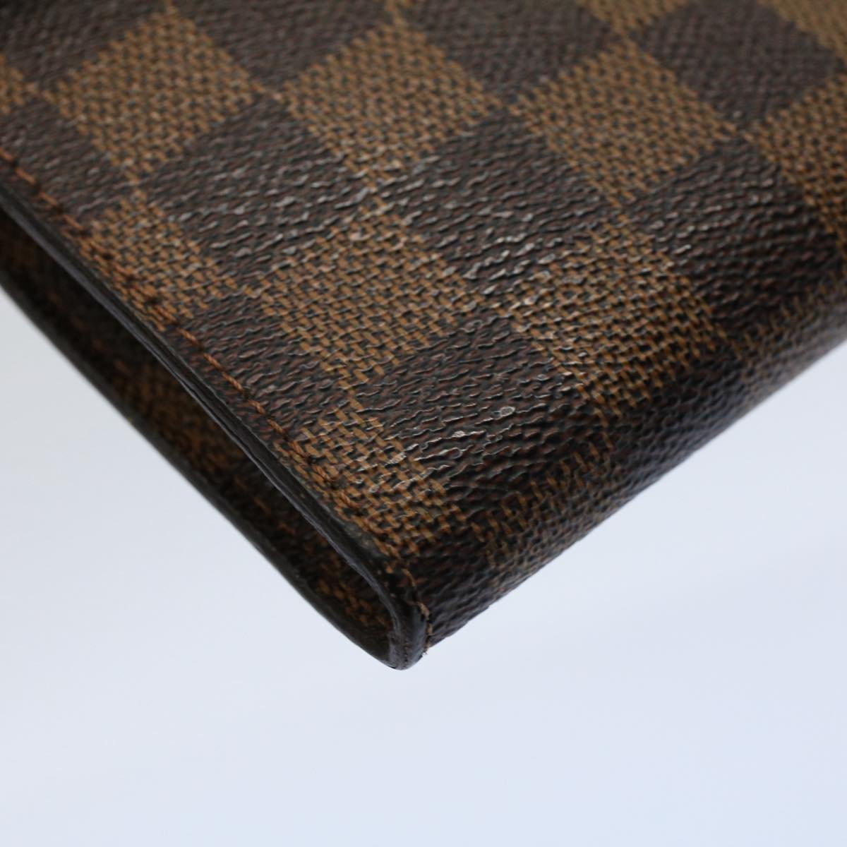 LOUIS VUITTON Damier Ebene Marais Pouch LV 56166