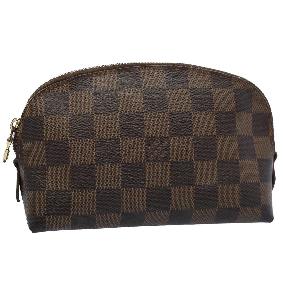 LOUIS VUITTON Damier Ebene Pochette Cosmetic PM Pouch N47516 LV 56169