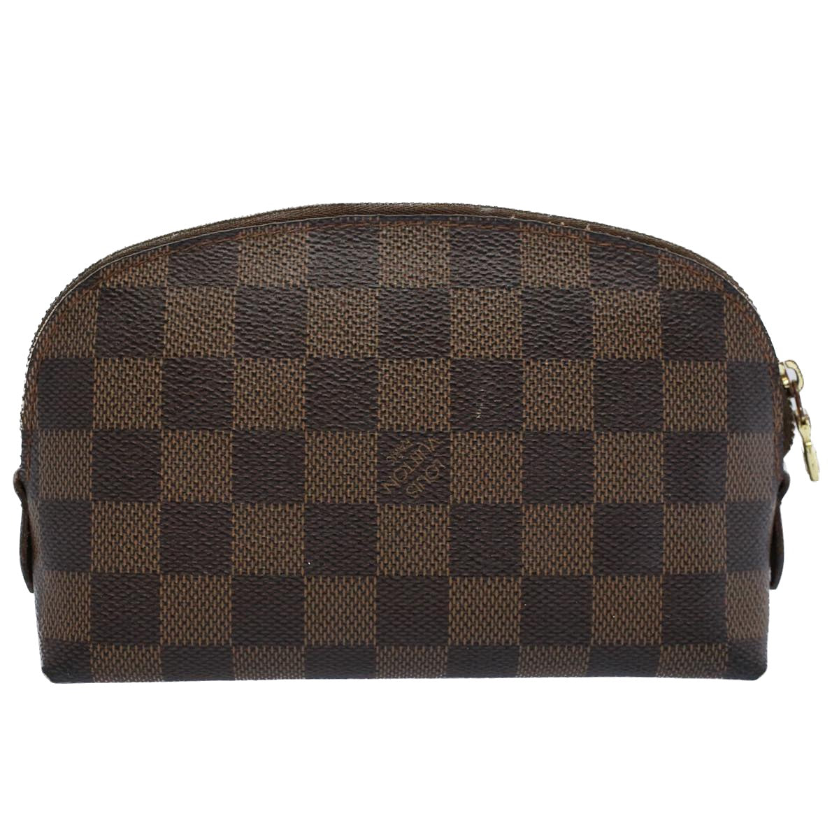 LOUIS VUITTON Damier Ebene Pochette Cosmetic PM Pouch N47516 LV 56169