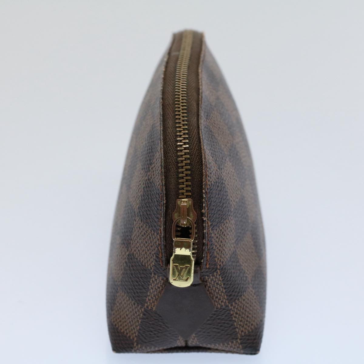 LOUIS VUITTON Damier Ebene Pochette Cosmetic PM Pouch N47516 LV 56169