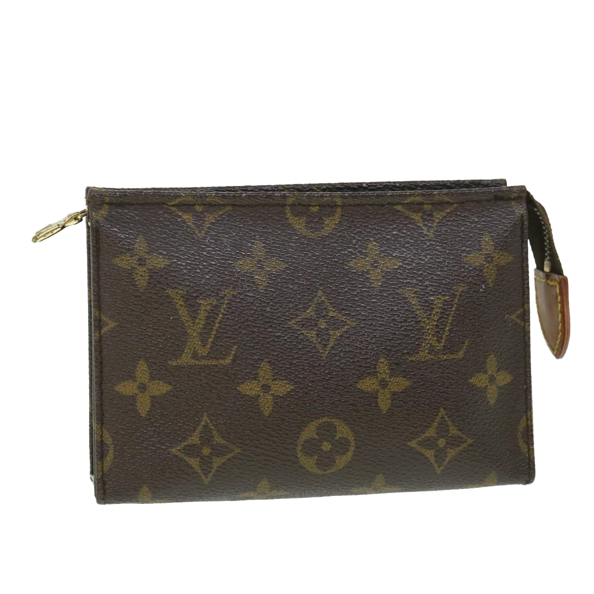 LOUIS VUITTON Monogram Poche Toilette 15 Pouch M47546 LV 56172