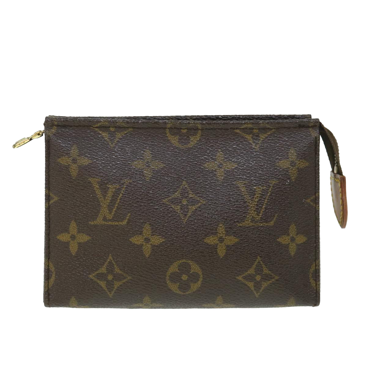 LOUIS VUITTON Monogram Poche Toilette 15 Pouch M47546 LV 56172
