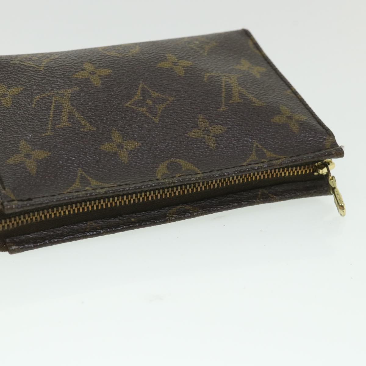 LOUIS VUITTON Monogram Poche Toilette 15 Pouch M47546 LV 56172
