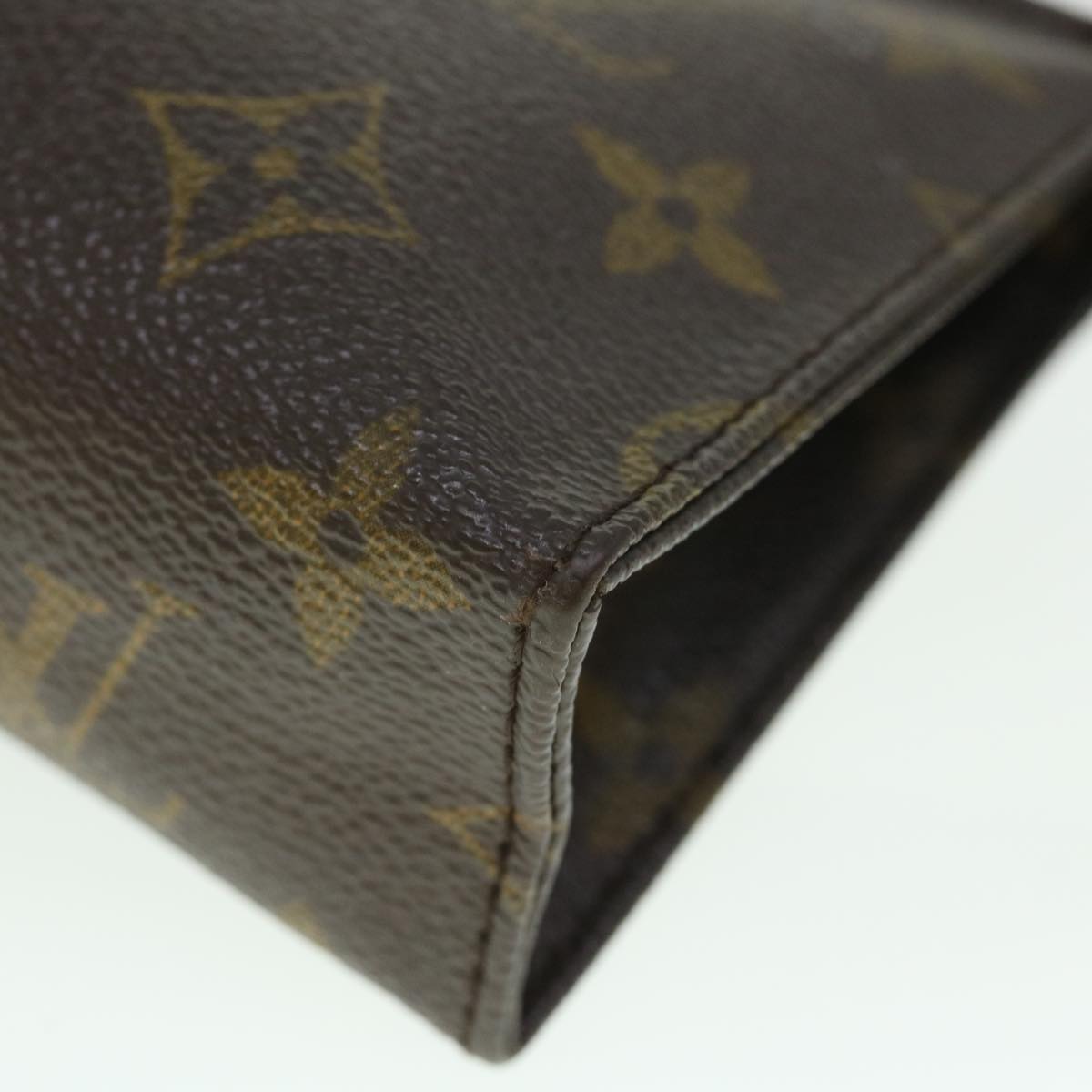 LOUIS VUITTON Monogram Poche Toilette 15 Pouch M47546 LV 56172