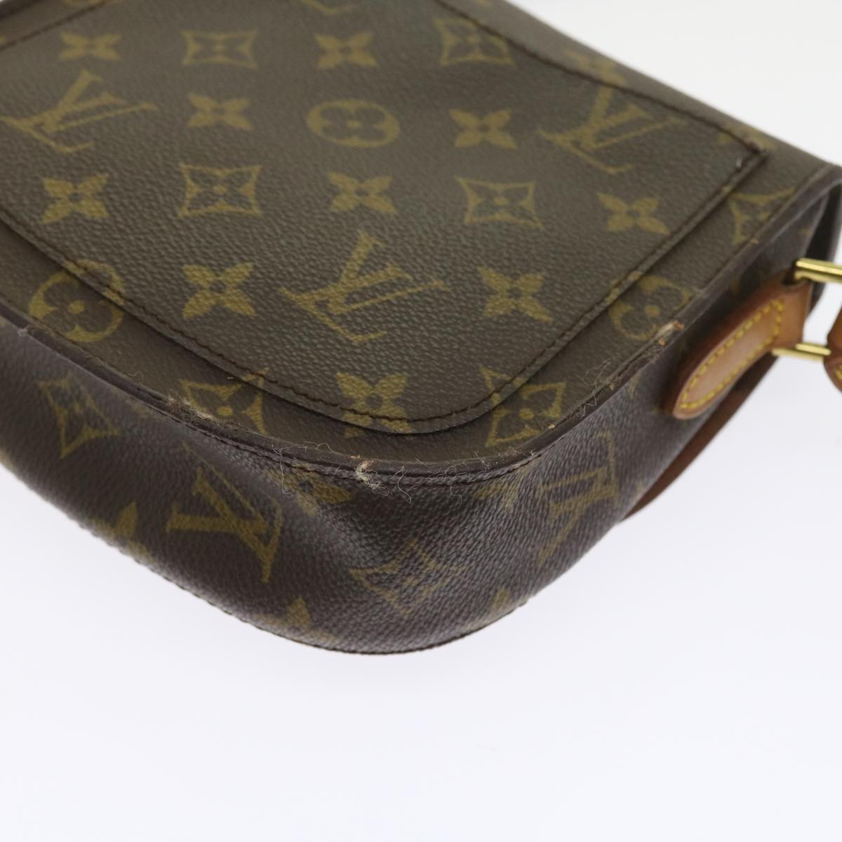 LOUIS VUITTON Monogram Saint Cloud PM Shoulder Bag M51244 LV 56179