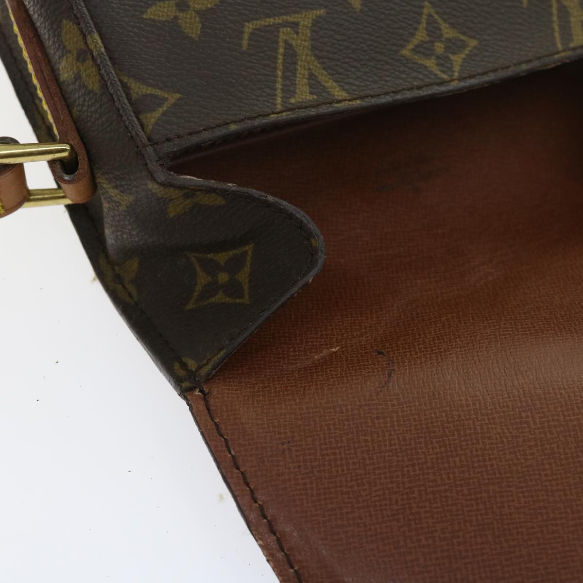 LOUIS VUITTON Monogram Saint Cloud PM Shoulder Bag M51244 LV 56179