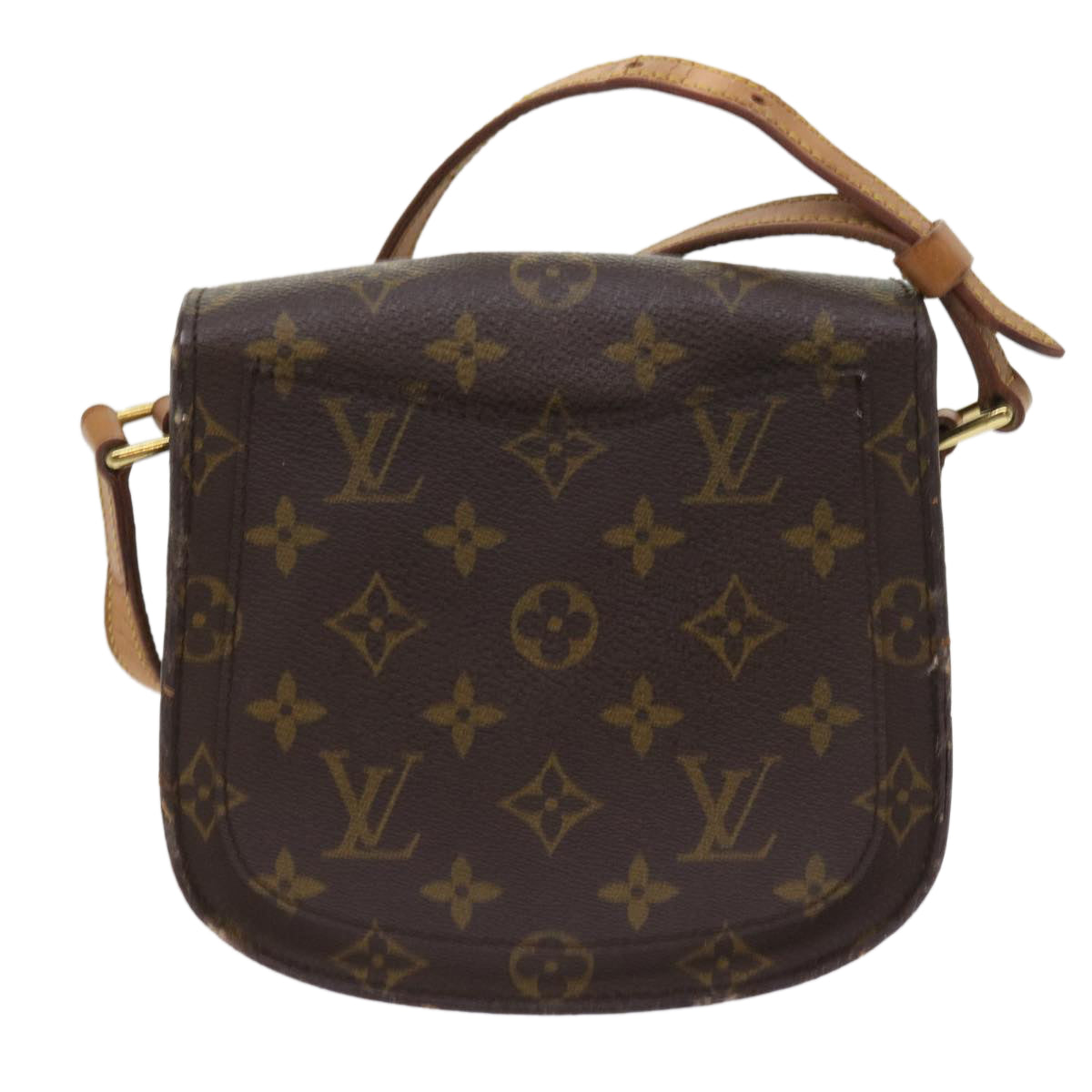 LOUIS VUITTON Monogram Saint Cloud PM Shoulder Bag M51244 LV 56179