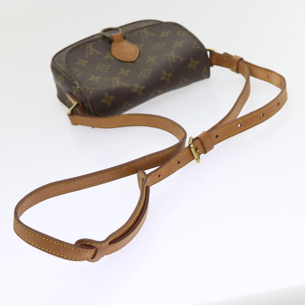LOUIS VUITTON Monogram Saint Cloud PM Shoulder Bag M51244 LV 56179