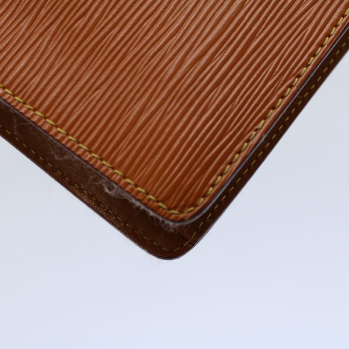LOUIS VUITTON Epi Pochette Homme Clutch Bag Brown M52528 LV 56188