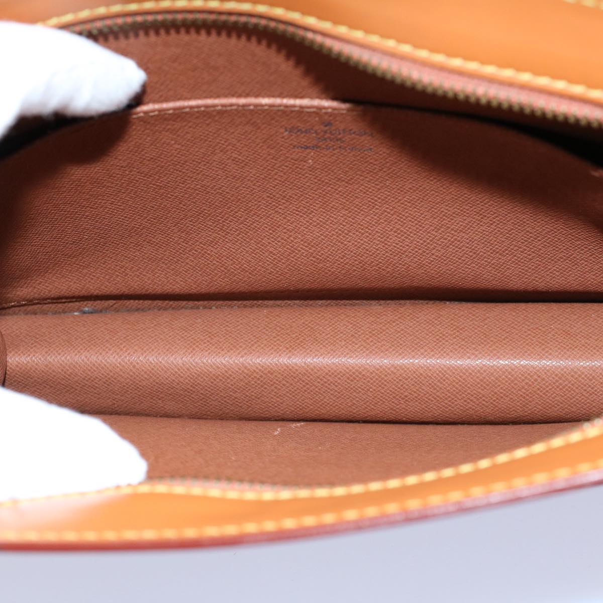 LOUIS VUITTON Epi Pochette Homme Clutch Bag Brown M52528 LV 56188