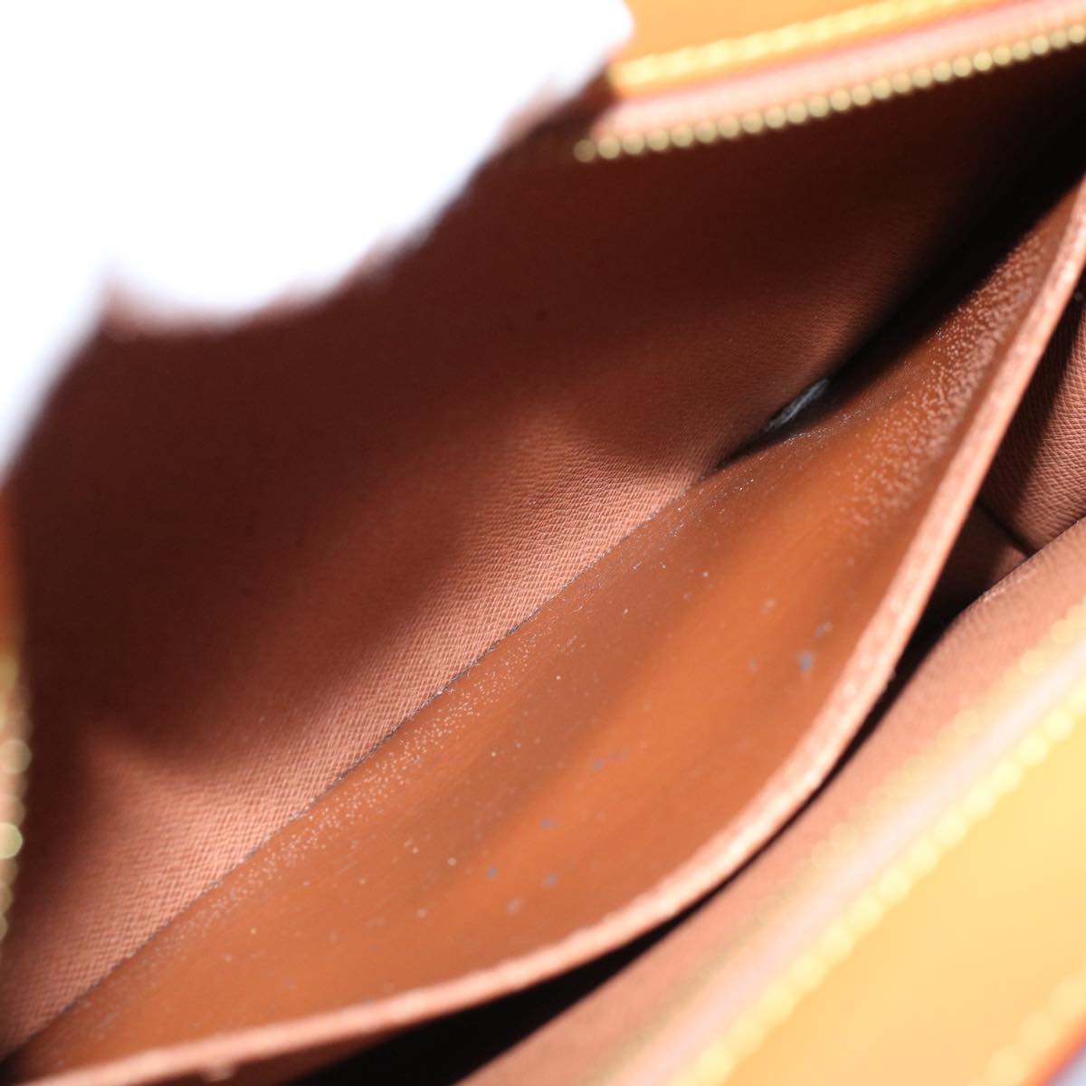 LOUIS VUITTON Epi Pochette Homme Clutch Bag Brown M52528 LV 56188