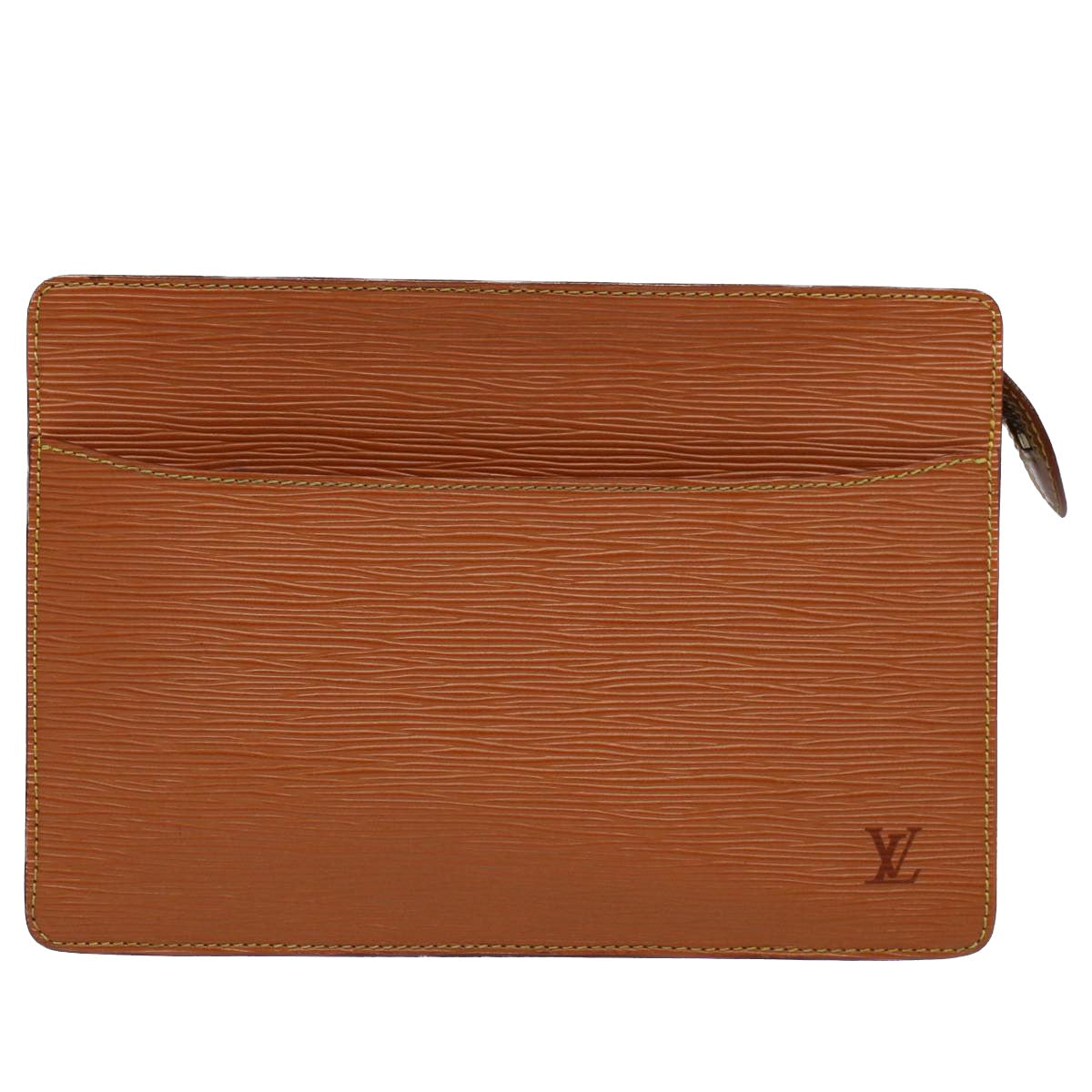 LOUIS VUITTON Epi Pochette Homme Clutch Bag Brown M52528 LV 56188