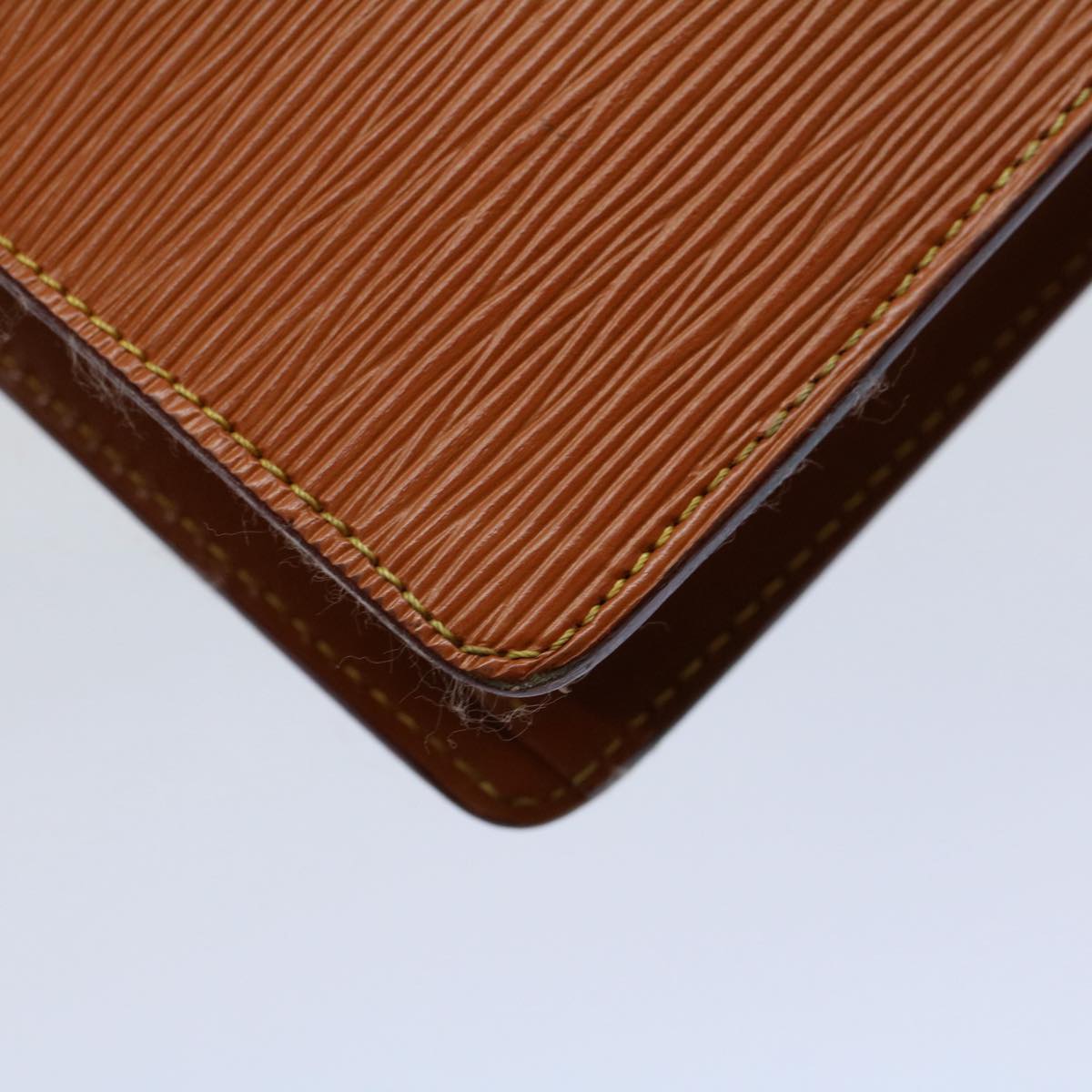 LOUIS VUITTON Epi Pochette Homme Clutch Bag Brown M52528 LV 56188