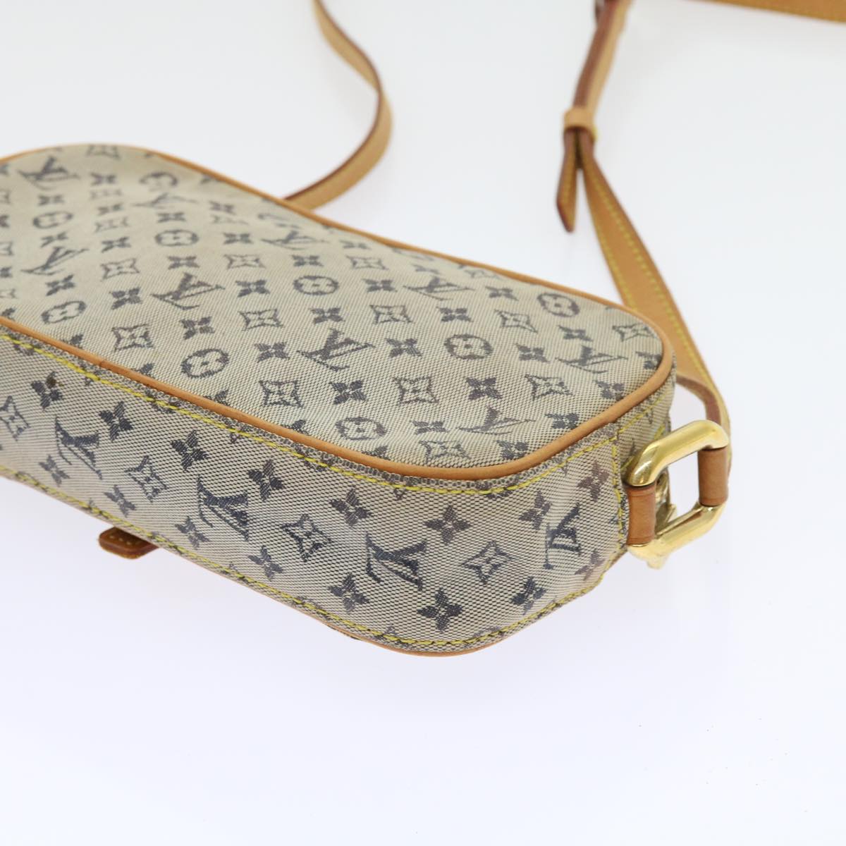 LOUIS VUITTON Monogram Mini Juliet MM Shoulder Bag Blue M92004 LV 56190