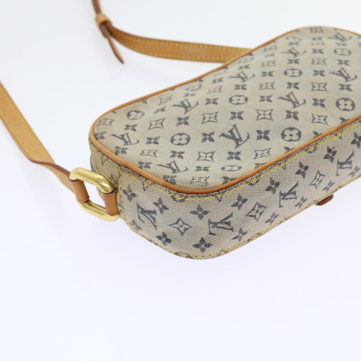 LOUIS VUITTON Monogram Mini Juliet MM Shoulder Bag Blue M92004 LV 56190