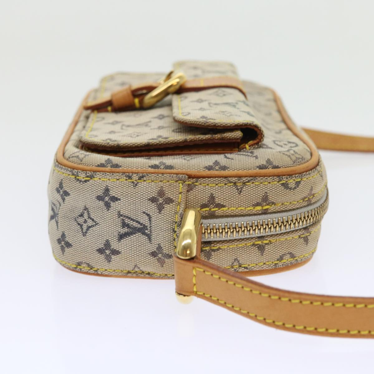 LOUIS VUITTON Monogram Mini Juliet MM Shoulder Bag Blue M92004 LV 56190