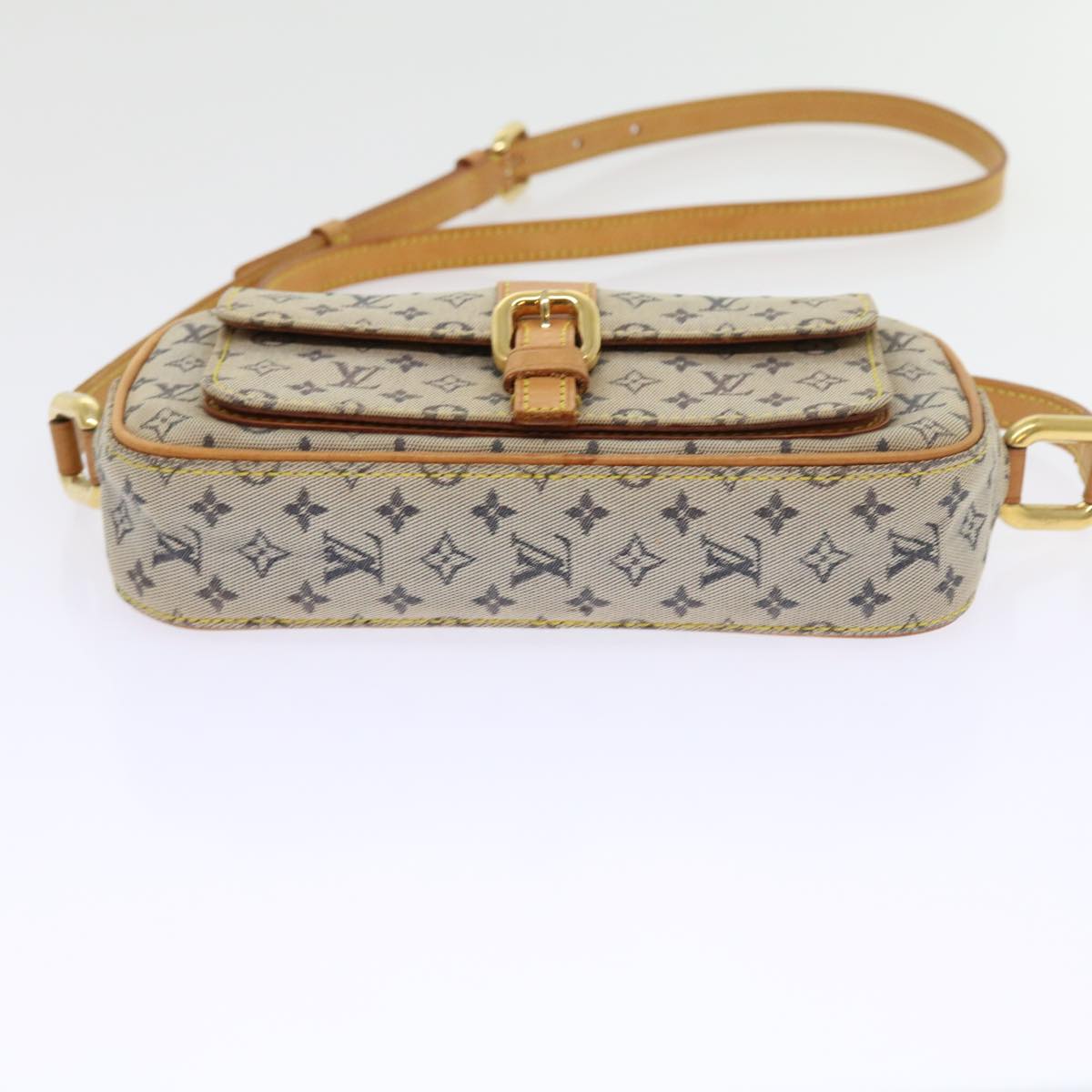 LOUIS VUITTON Monogram Mini Juliet MM Shoulder Bag Blue M92004 LV 56190