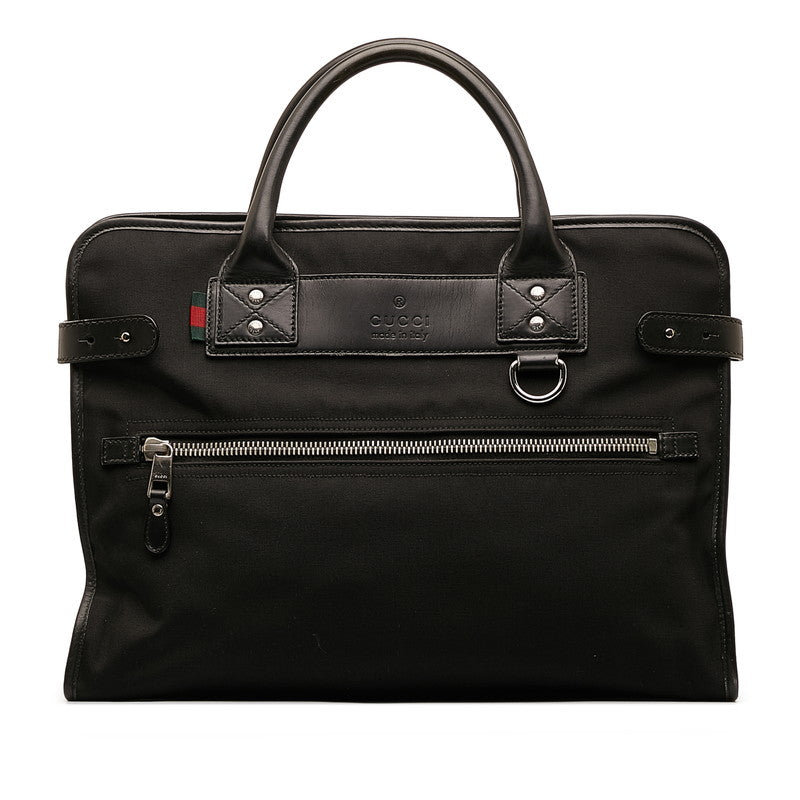 Luxury Gucci Trending 2025 Business Bag 246410 Black Leather Men's Luxury Gucci Trending 2025 Business Bag