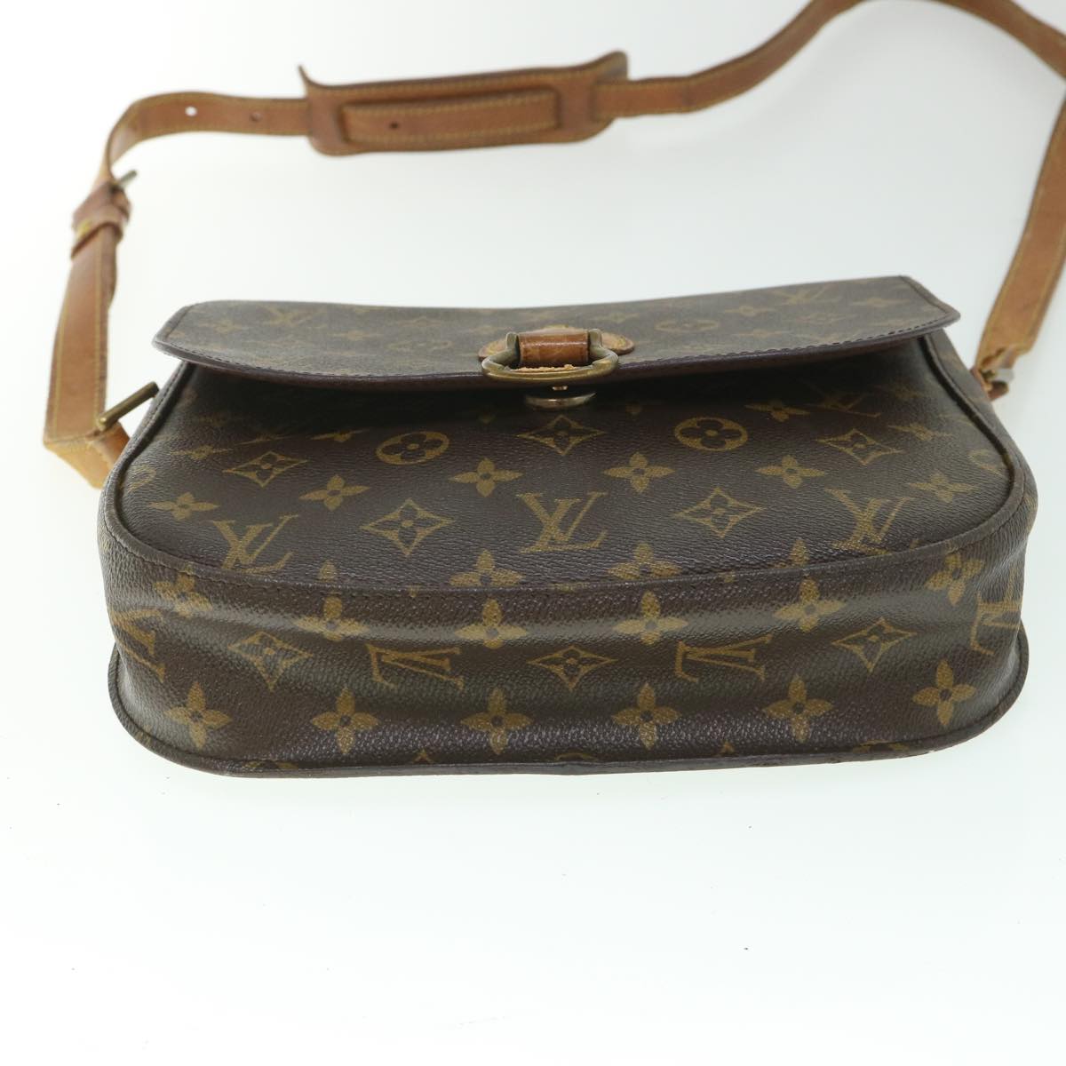 LOUIS VUITTON Monogram Saint Cloud GM Shoulder Bag M51242 LV 56207