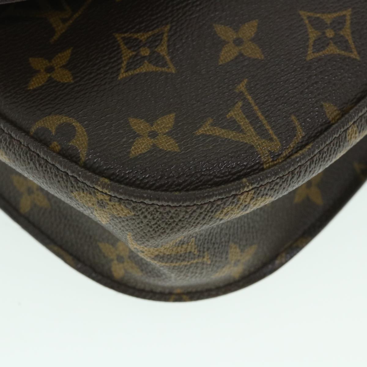 LOUIS VUITTON Monogram Saint Cloud GM Shoulder Bag M51242 LV 56207
