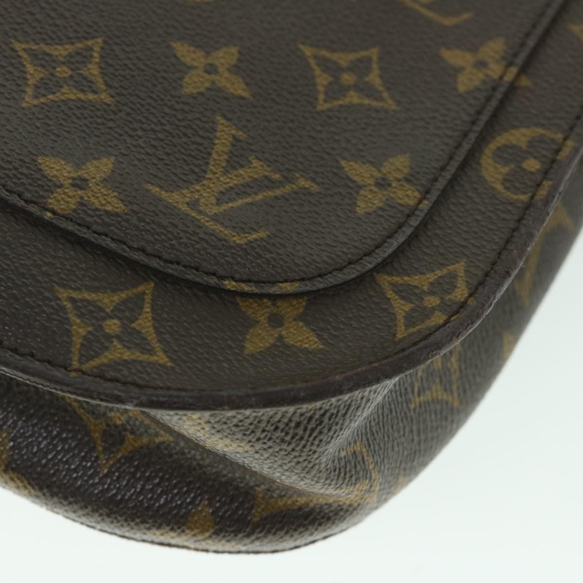 LOUIS VUITTON Monogram Saint Cloud GM Shoulder Bag M51242 LV 56207