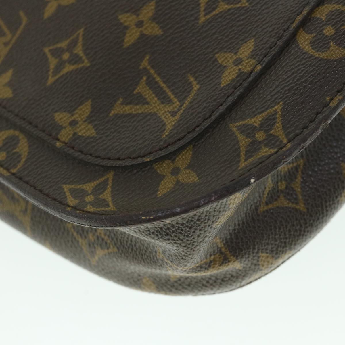 LOUIS VUITTON Monogram Saint Cloud GM Shoulder Bag M51242 LV 56207