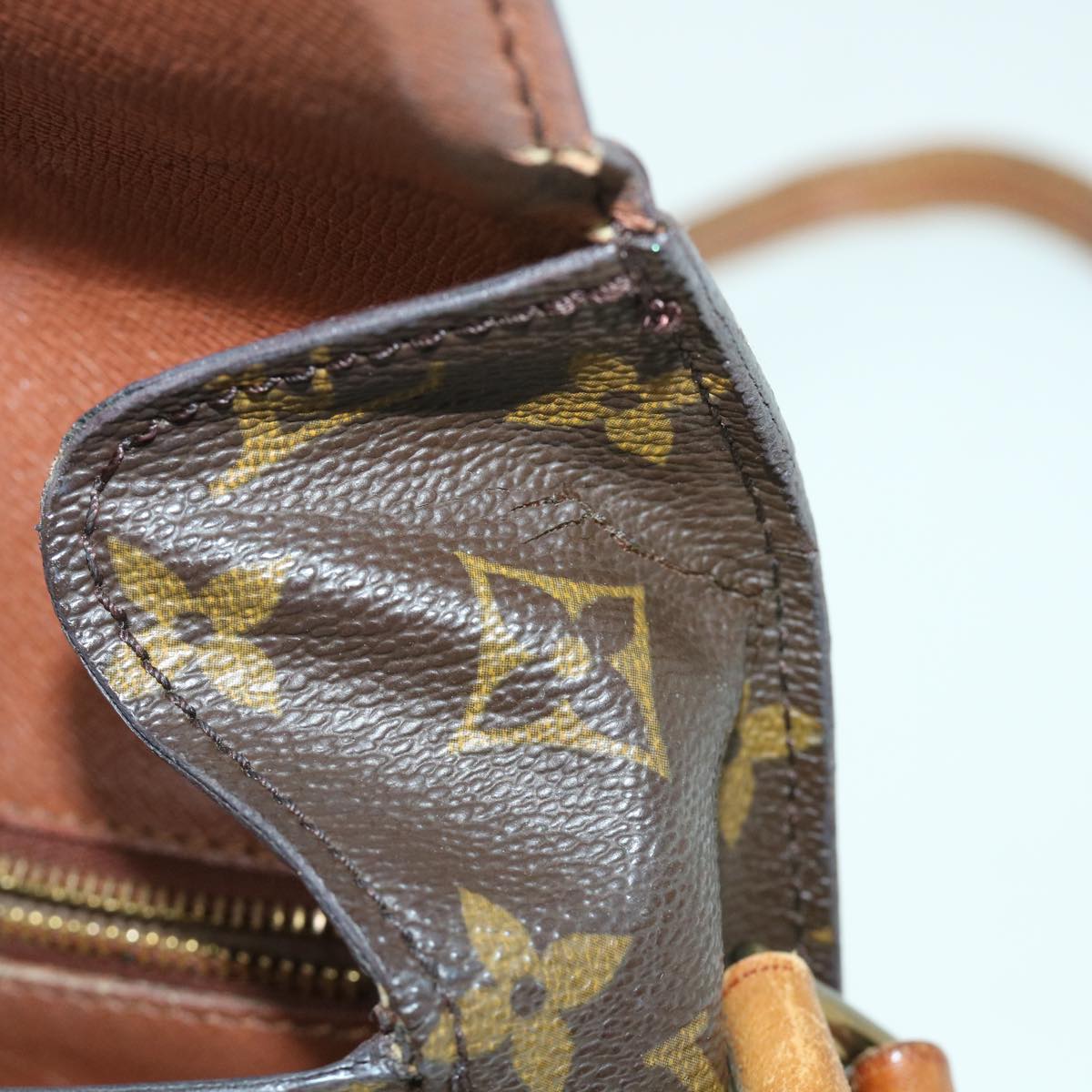 LOUIS VUITTON Monogram Saint Cloud GM Shoulder Bag M51242 LV 56207