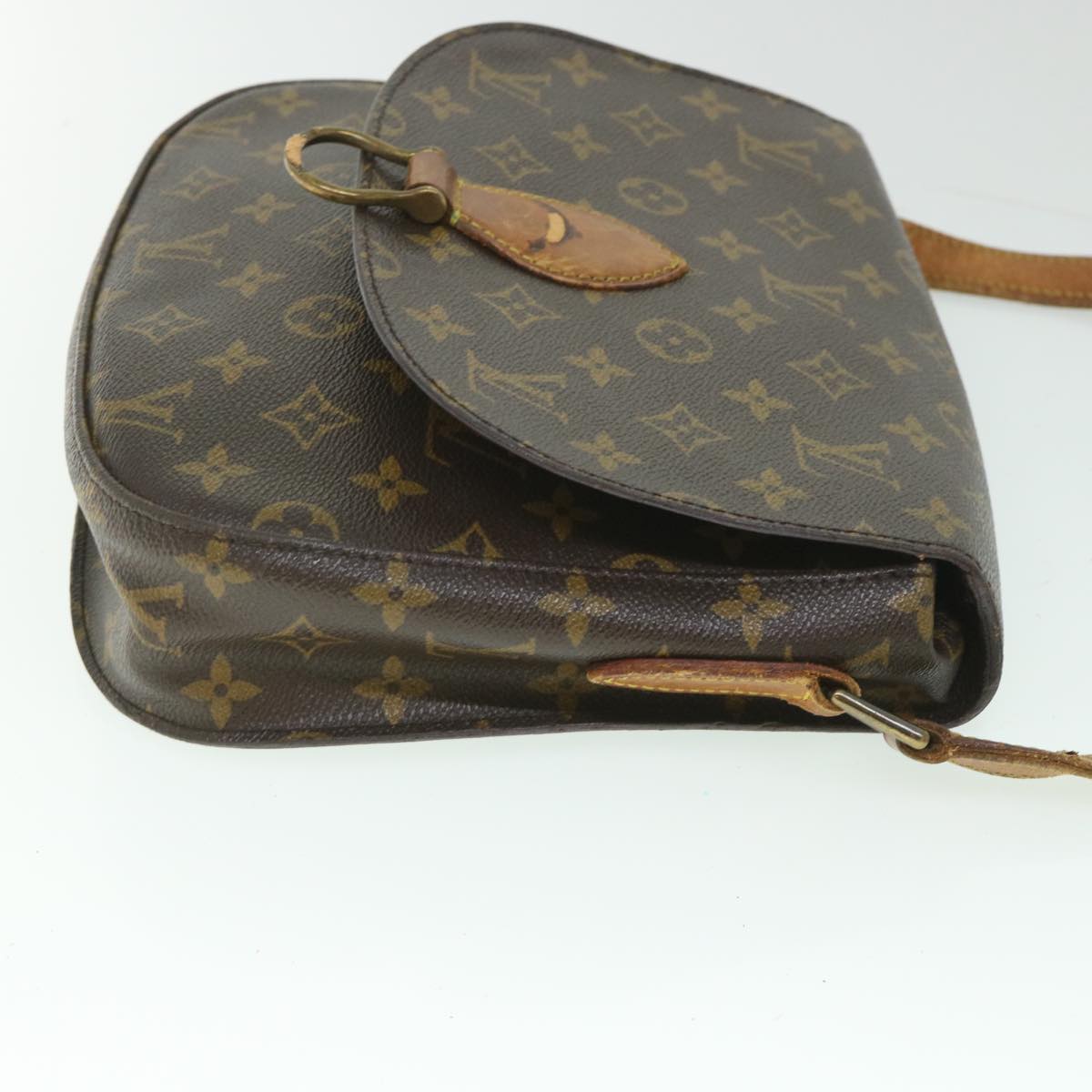 LOUIS VUITTON Monogram Saint Cloud GM Shoulder Bag M51242 LV 56207